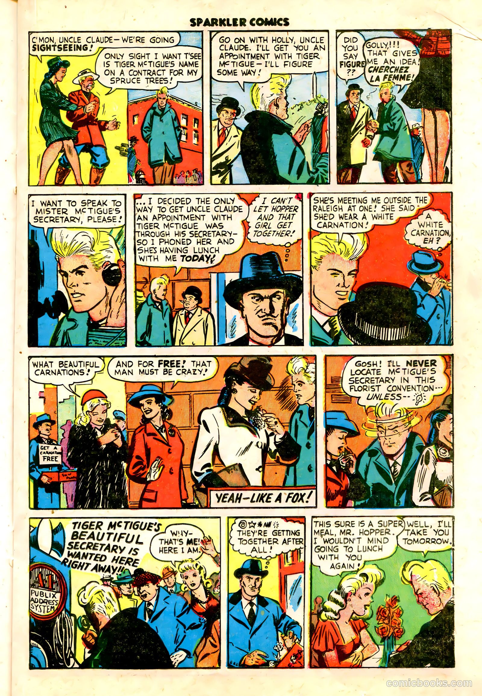 Sparkler Comics #55 (1948) — page 12 of 41