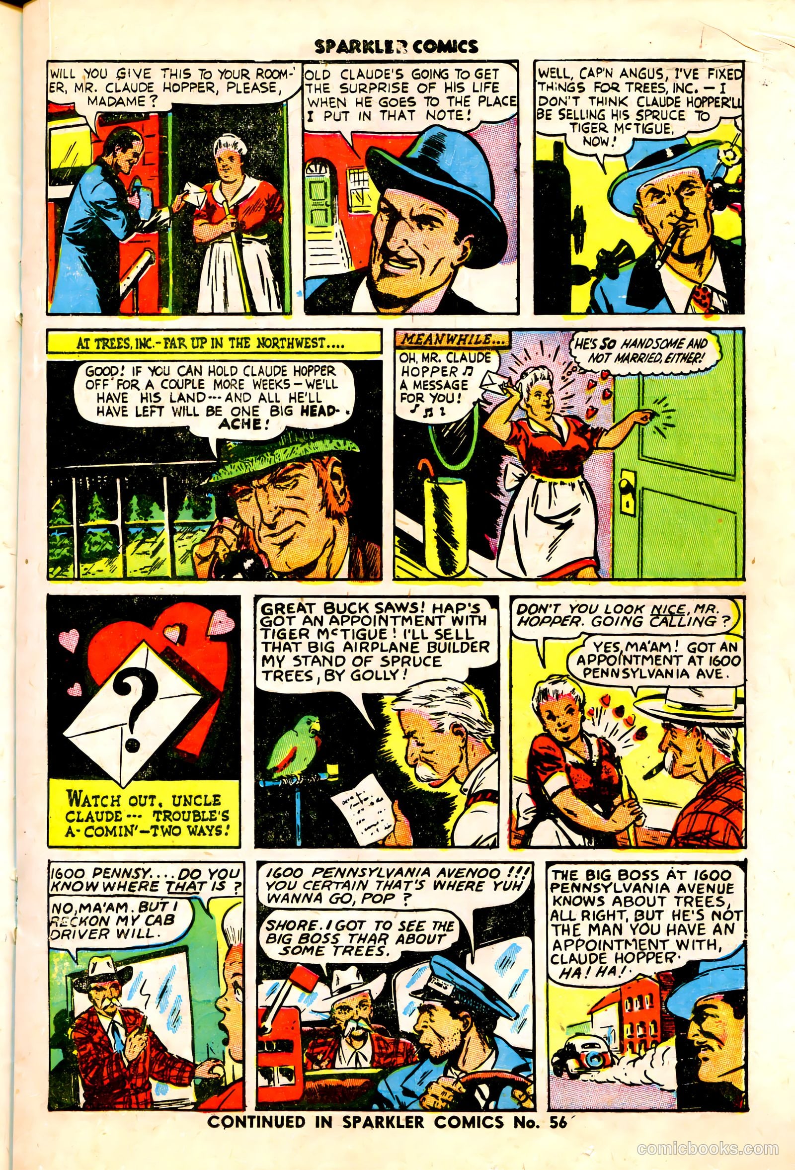 Sparkler Comics #55 (1948) — page 14 of 41