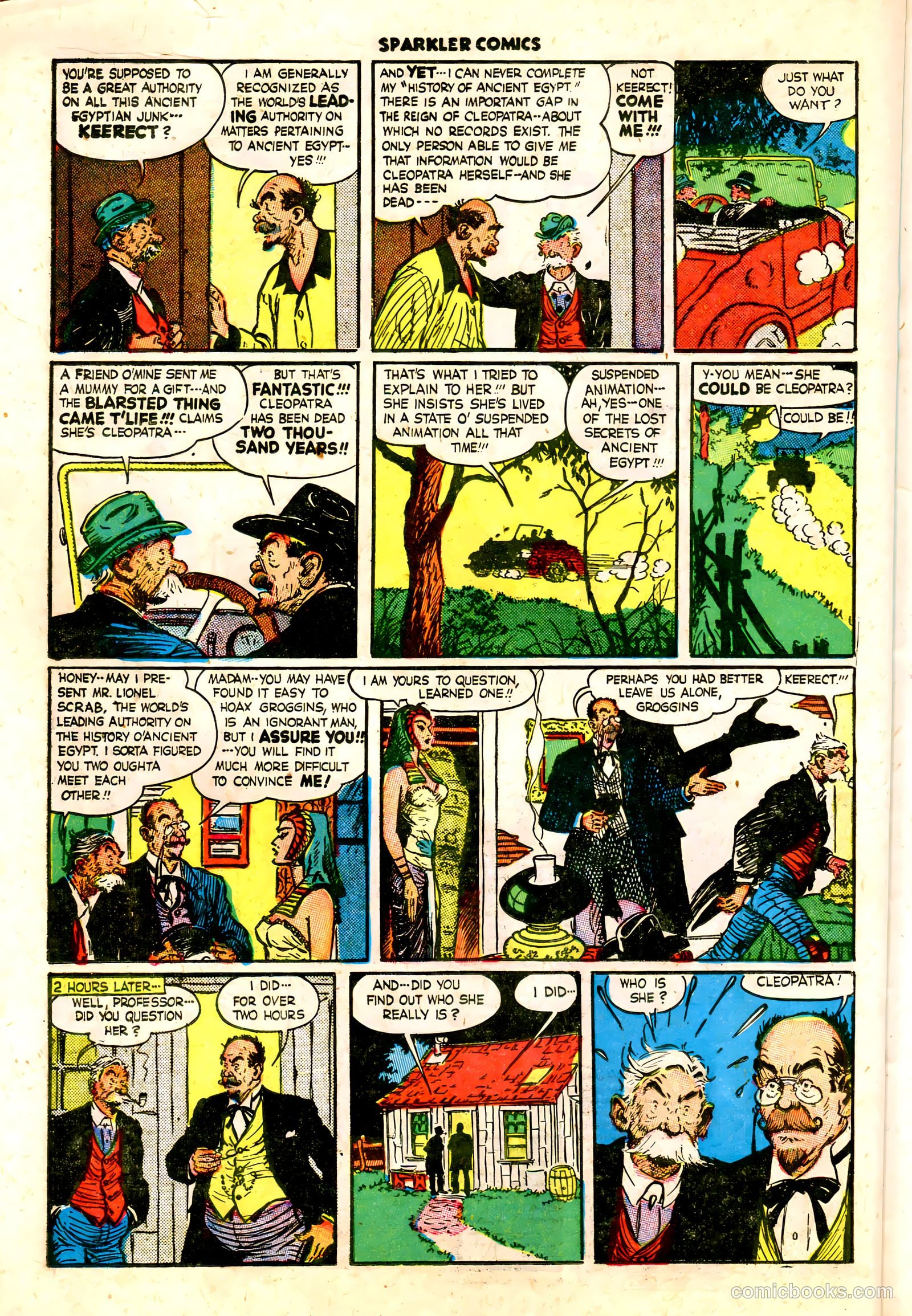 Sparkler Comics #55 (1948) — page 19 of 41