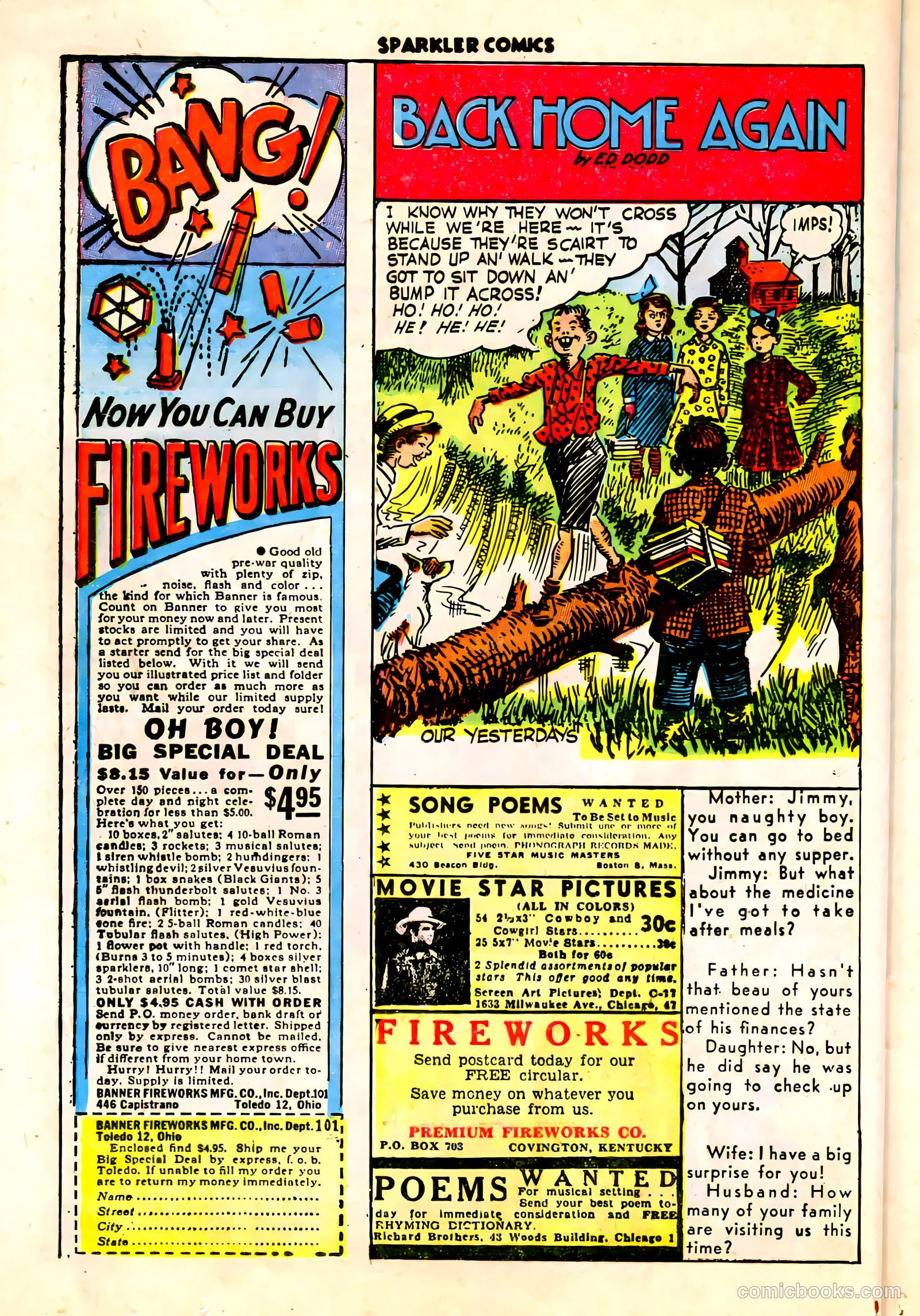 Sparkler Comics #55 (1948) — page 23 of 41
