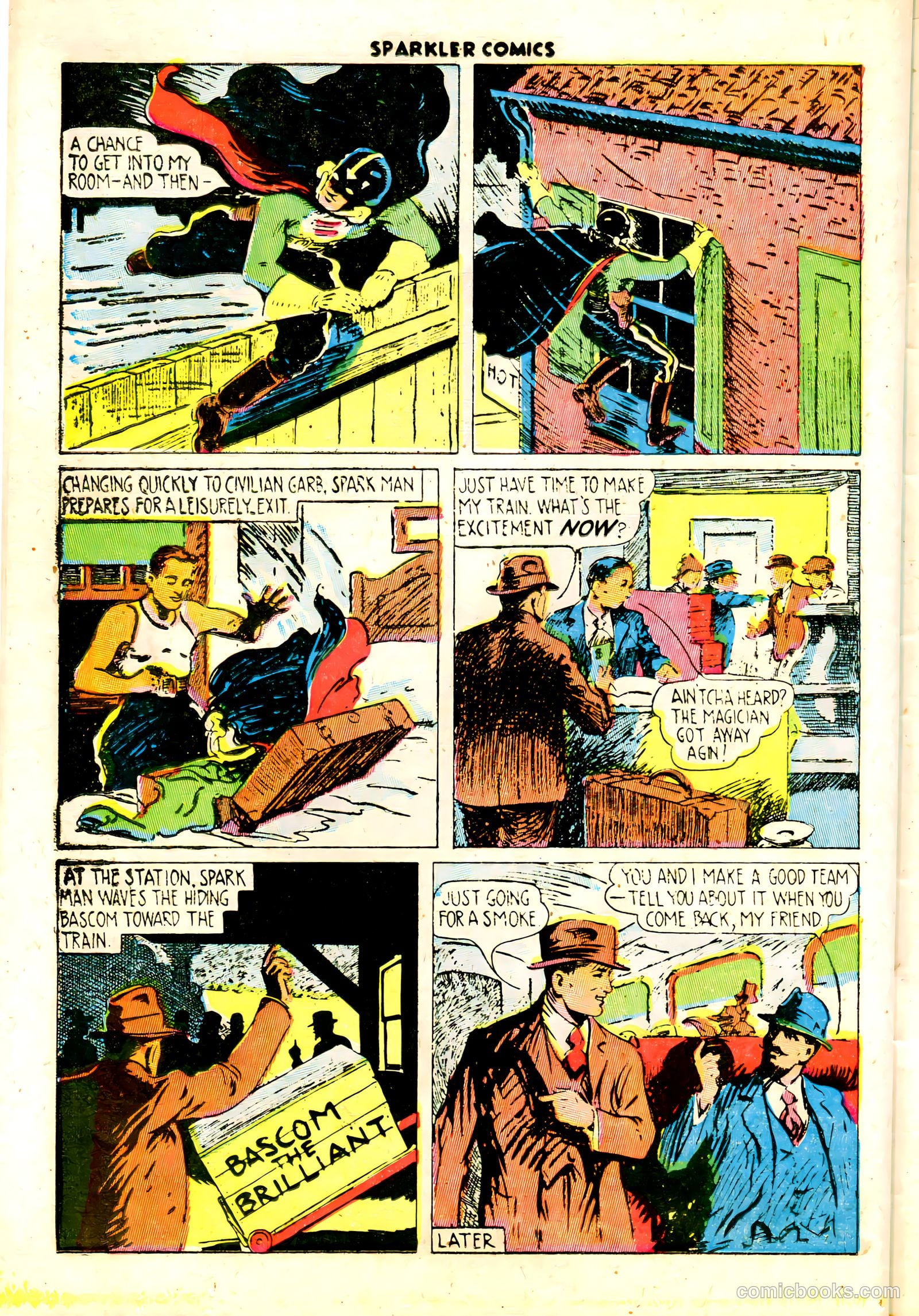 Sparkler Comics #55 (1948) — page 27 of 41