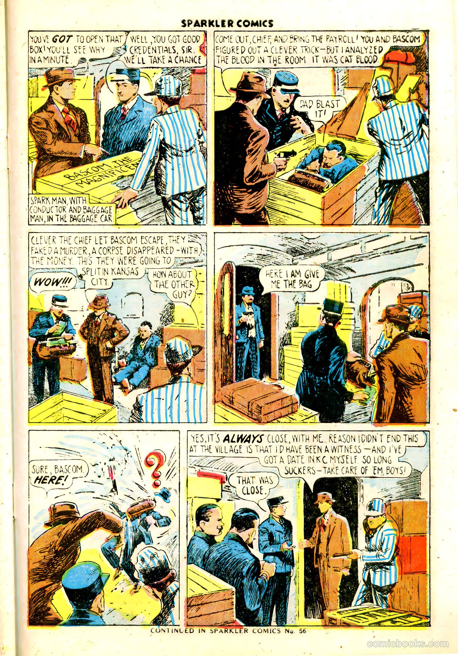 Sparkler Comics #55 (1948) — page 28 of 41
