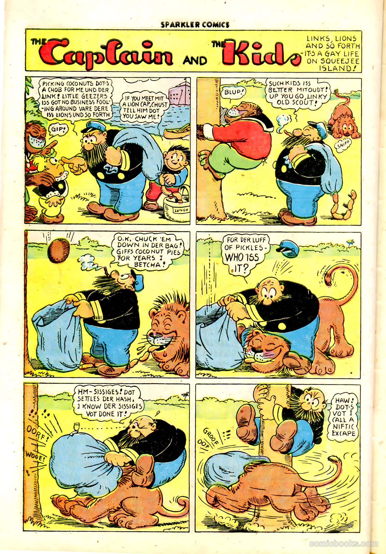 Sparkler Comics #55 (1948) — page 29 of 41