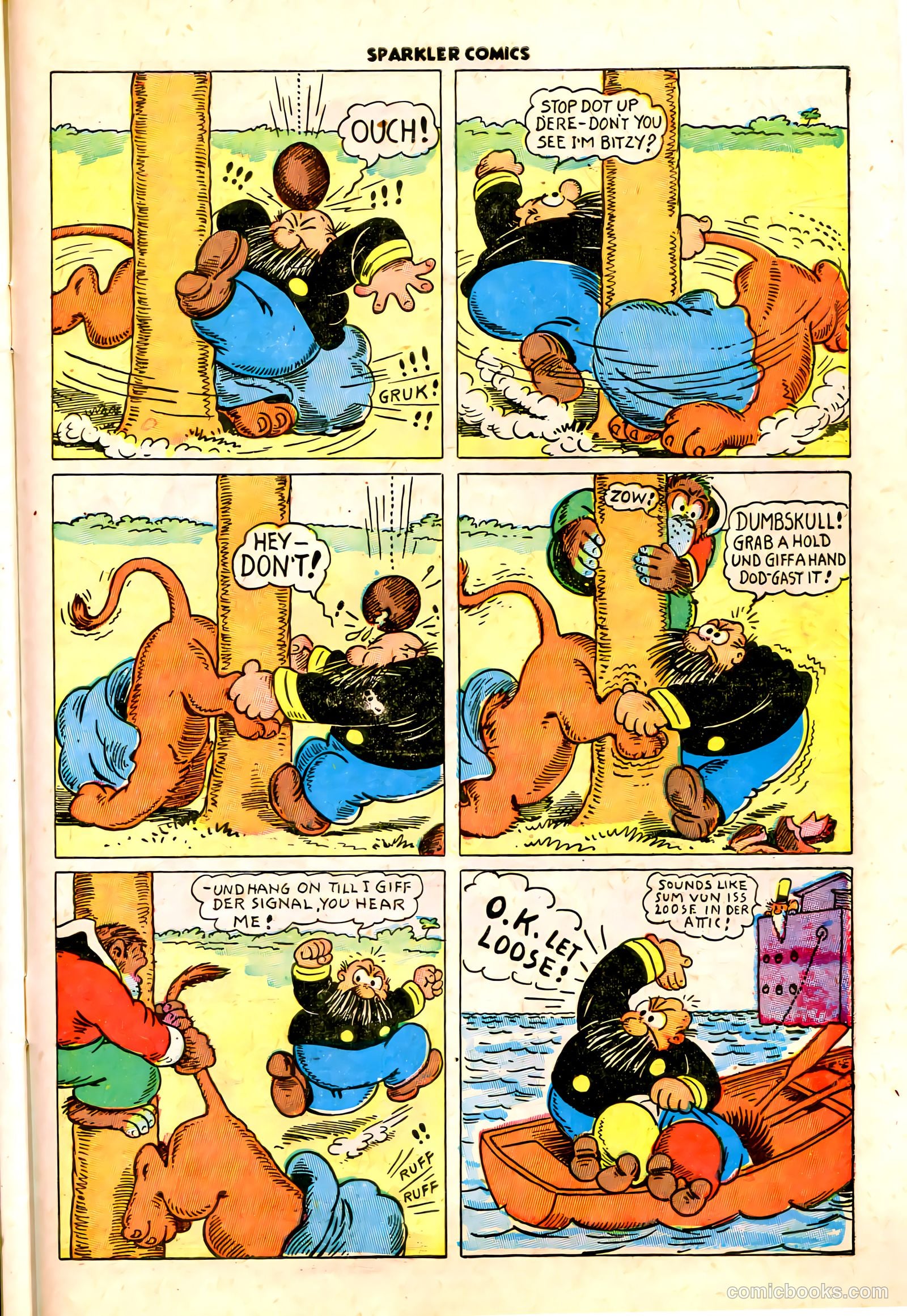 Sparkler Comics #55 (1948) — page 30 of 41