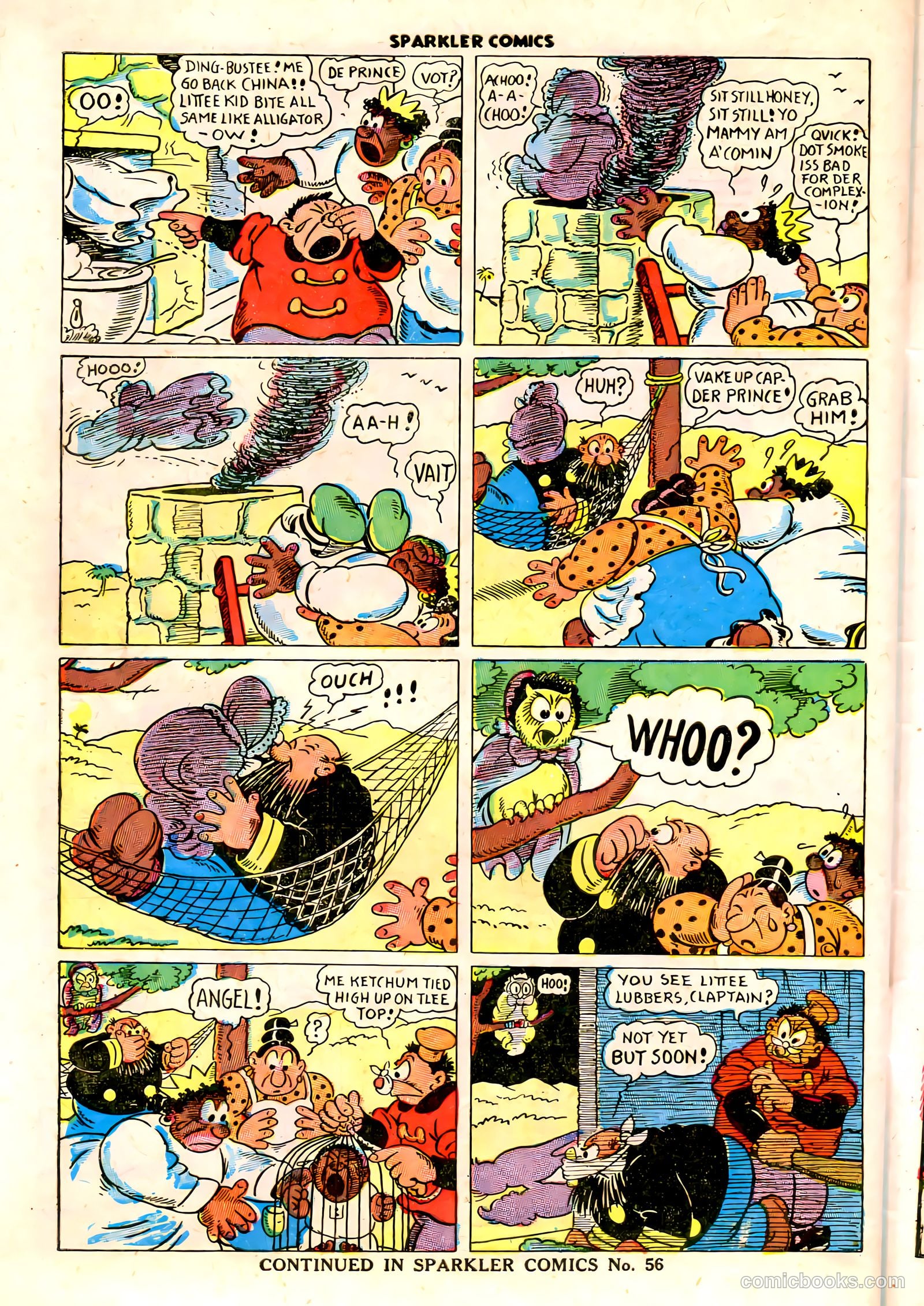 Sparkler Comics #55 (1948) — page 33 of 41