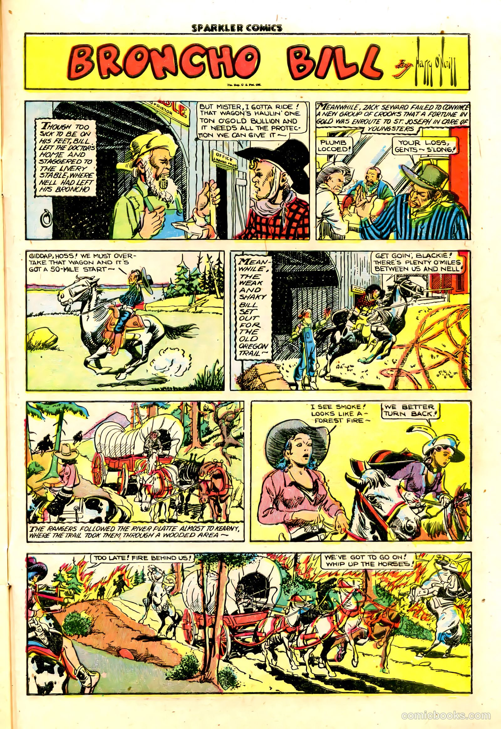 Sparkler Comics #55 (1948) — page 34 of 41