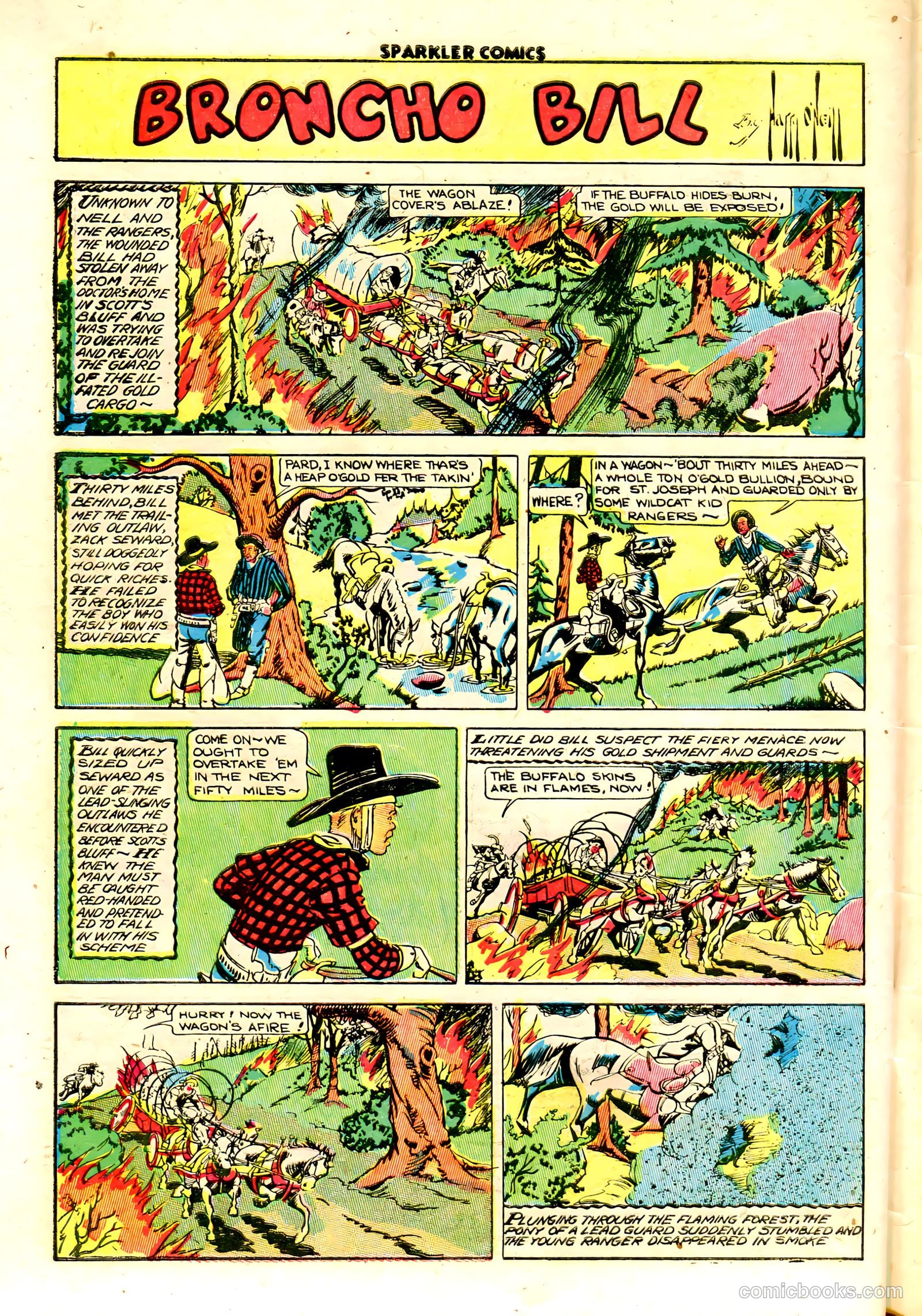 Sparkler Comics #55 (1948) — page 35 of 41
