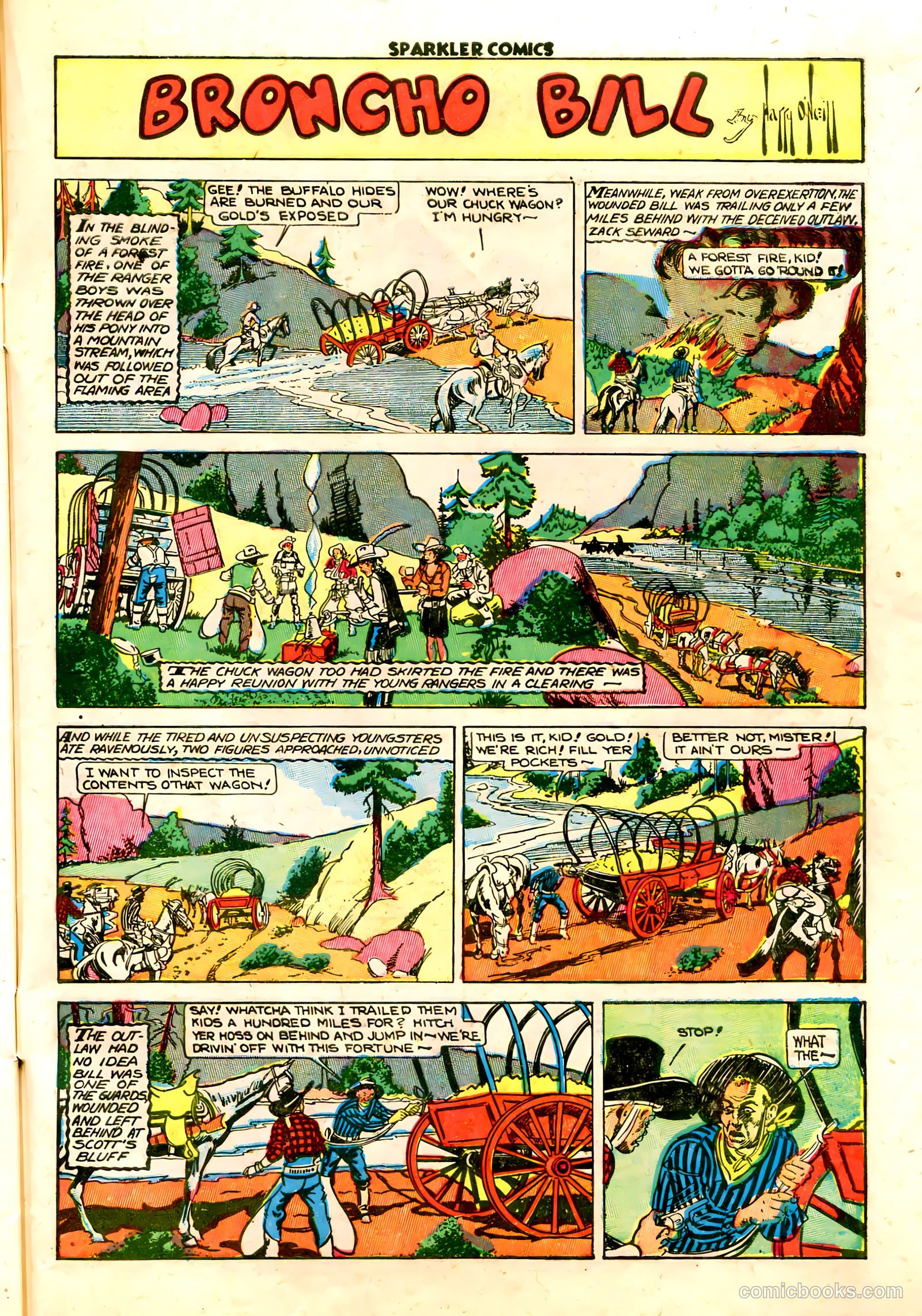 Sparkler Comics #55 (1948) — page 36 of 41