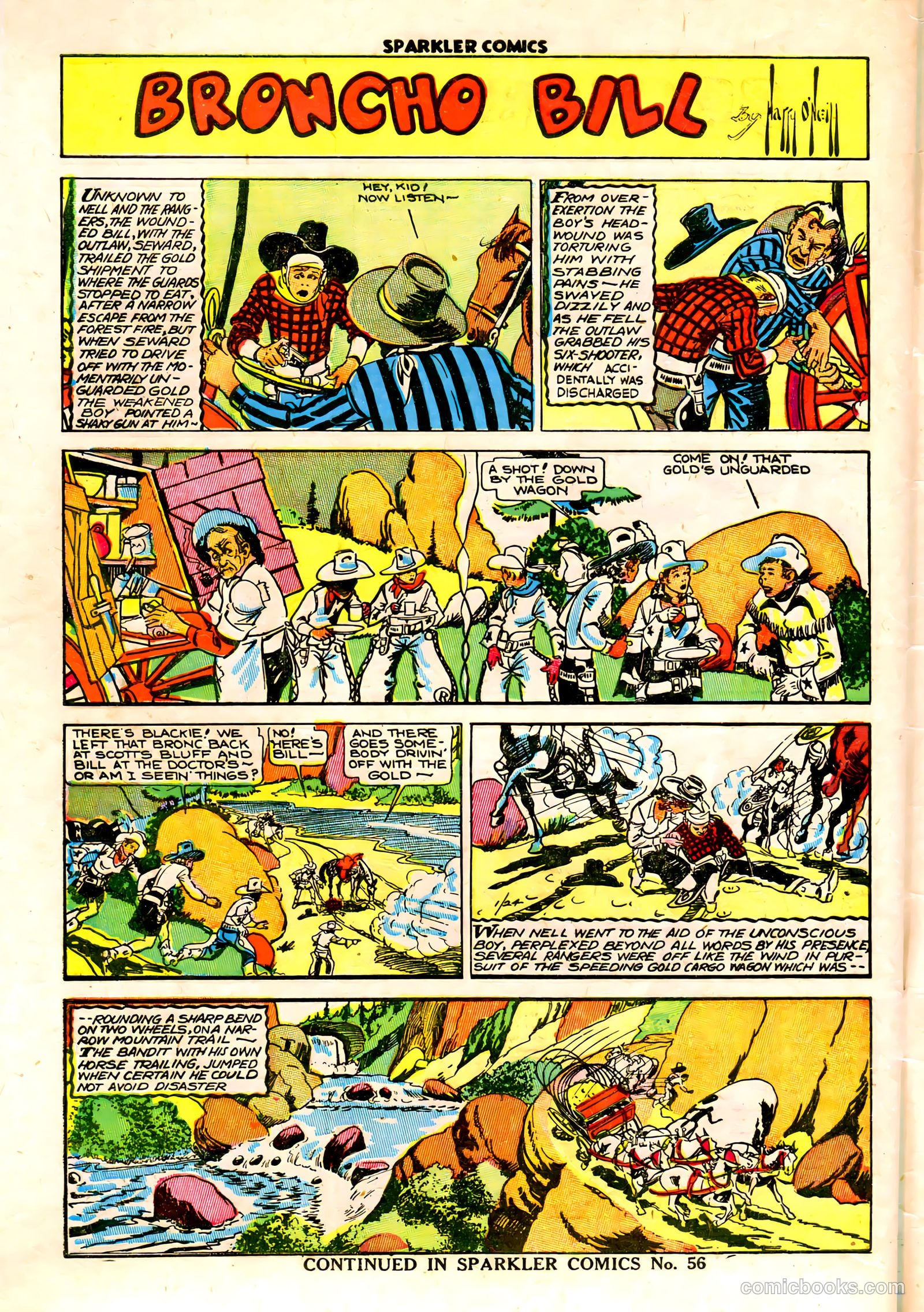 Sparkler Comics #55 (1948) — page 37 of 41