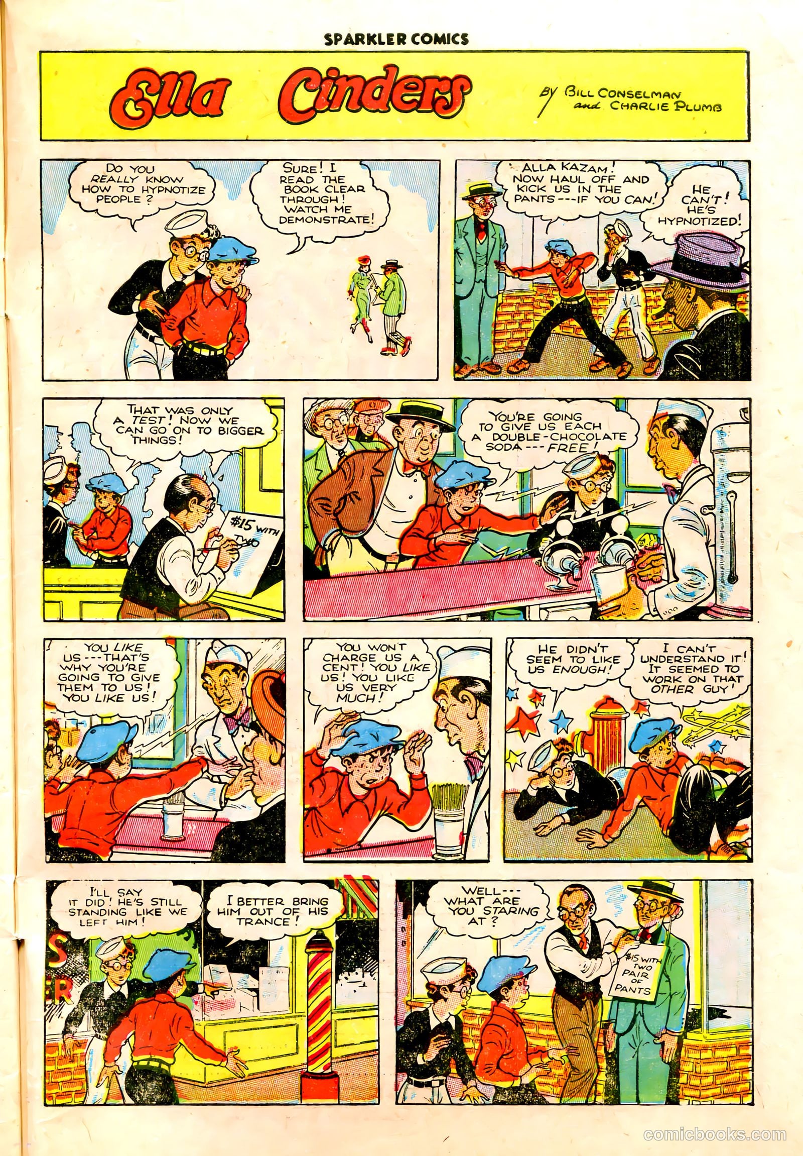 Sparkler Comics #55 (1948) — page 38 of 41