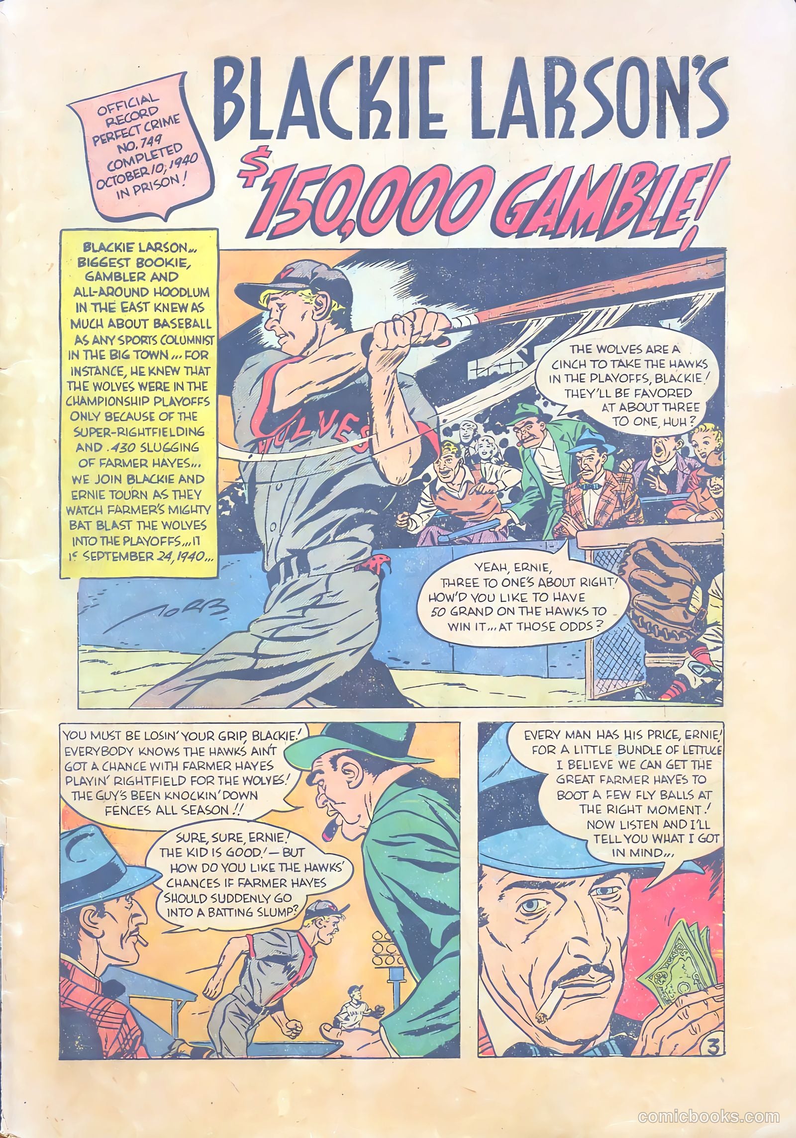 The Perfect Crime #6 (1951) — page 3 of 52