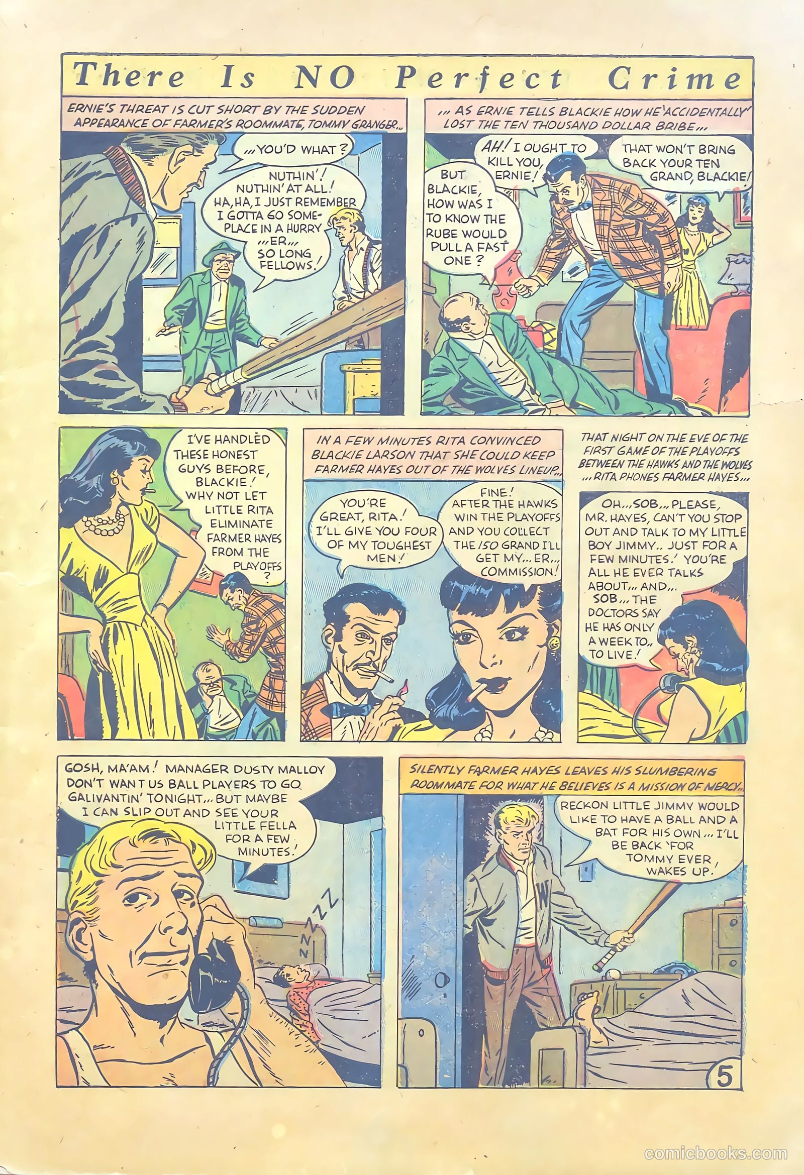 The Perfect Crime #6 (1951) — page 5 of 52