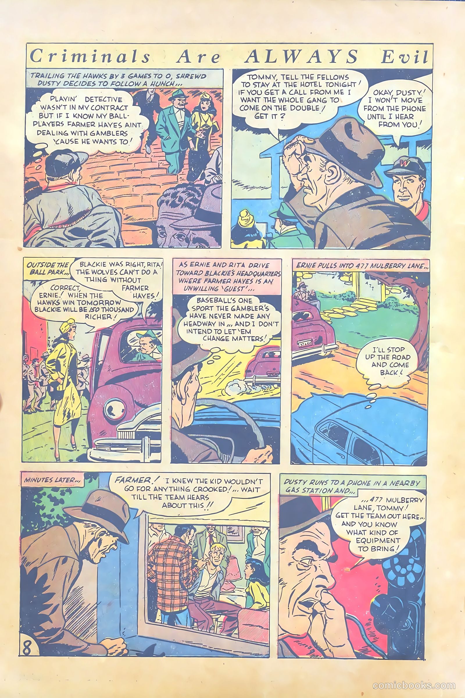 The Perfect Crime #6 (1951) — page 8 of 52