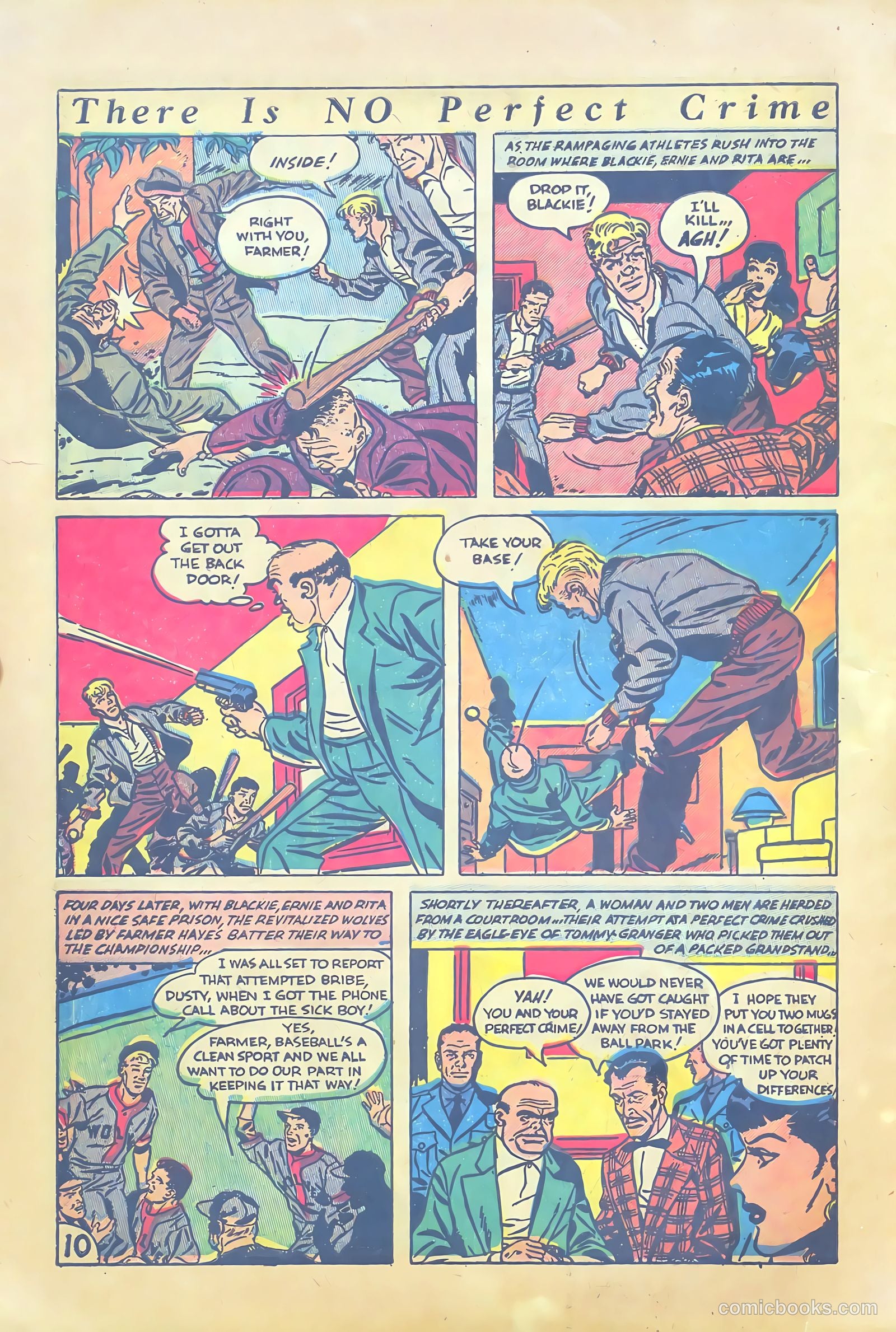 The Perfect Crime #6 (1951) — page 10 of 52
