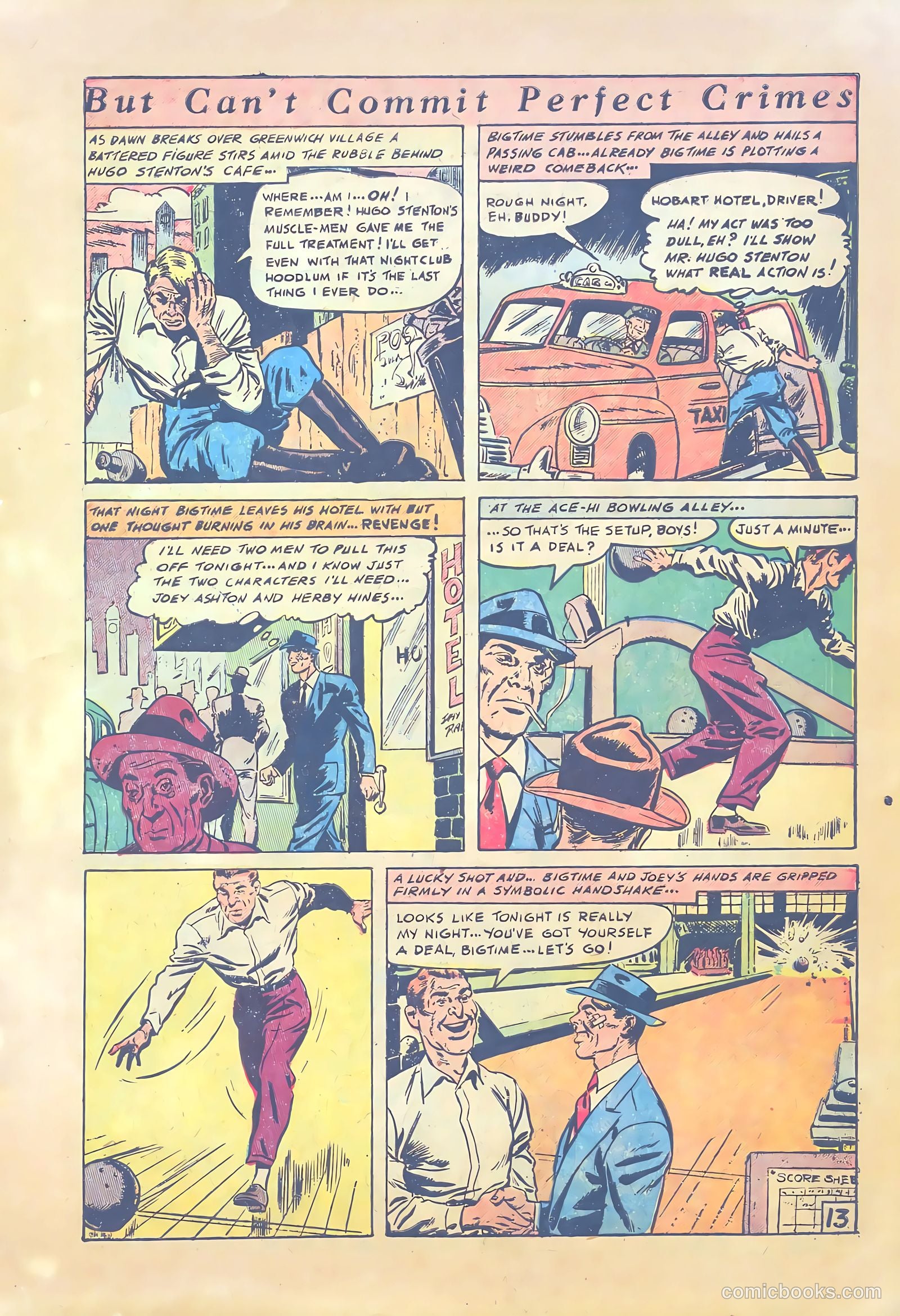 The Perfect Crime #6 (1951) — page 13 of 52