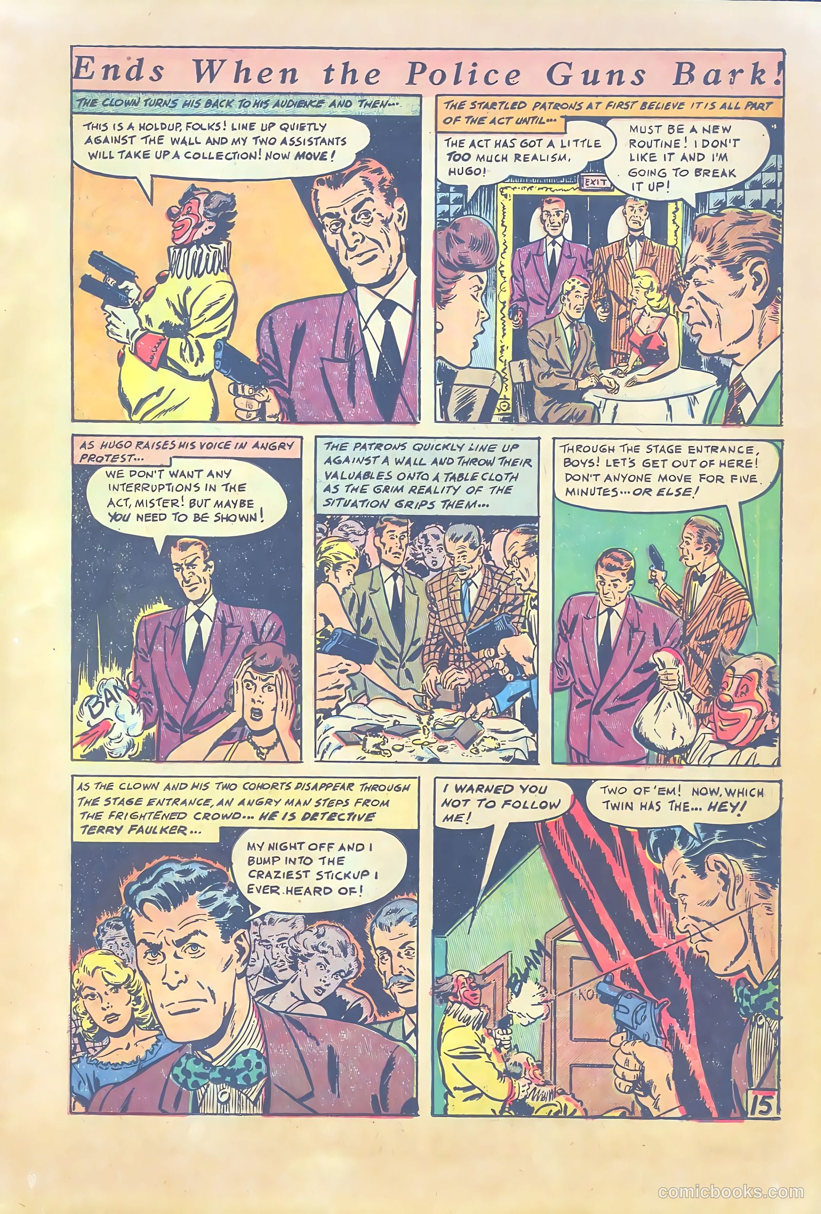 The Perfect Crime #6 (1951) — page 15 of 52