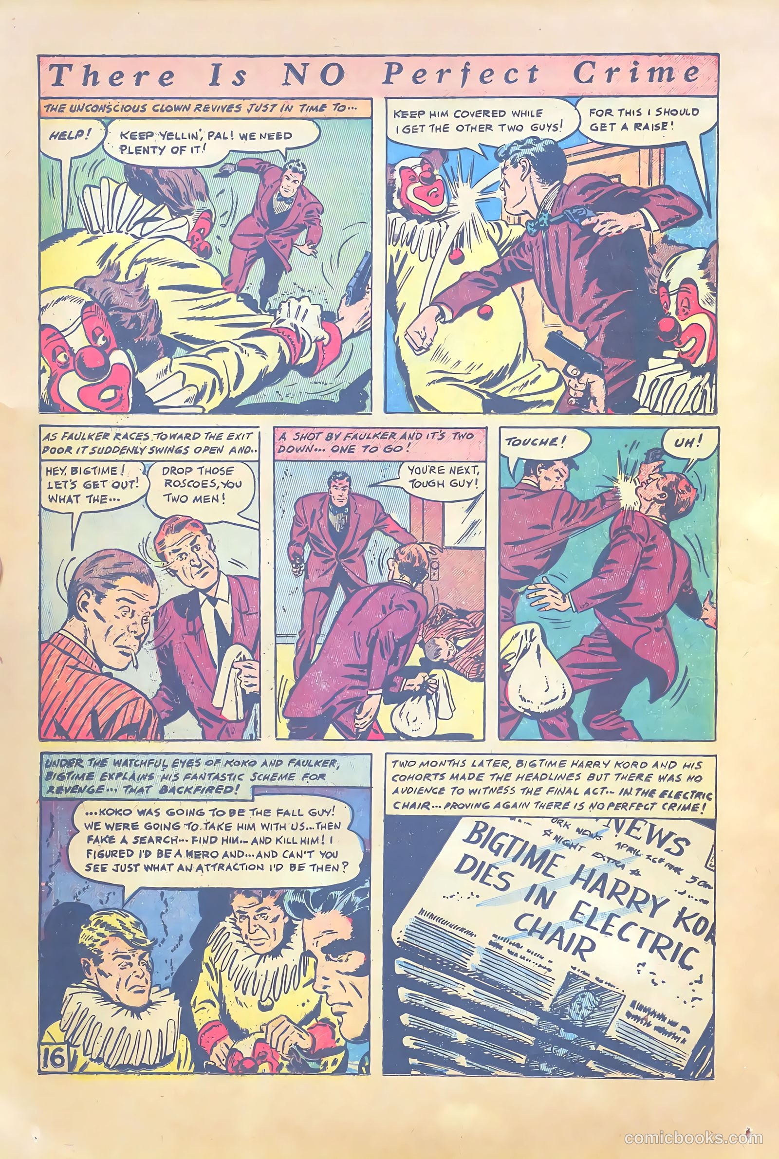The Perfect Crime #6 (1951) — page 16 of 52