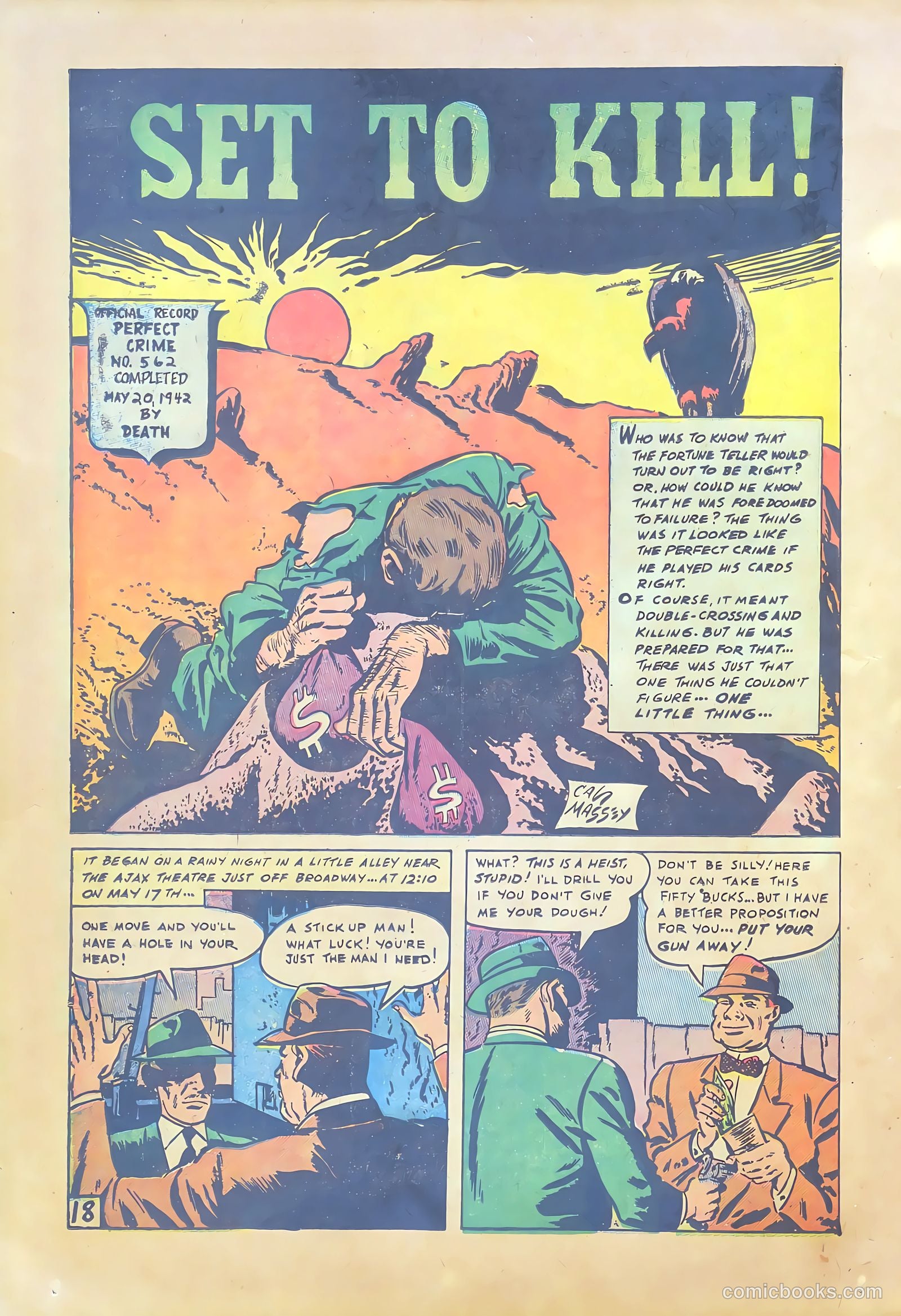 The Perfect Crime #6 (1951) — page 18 of 52