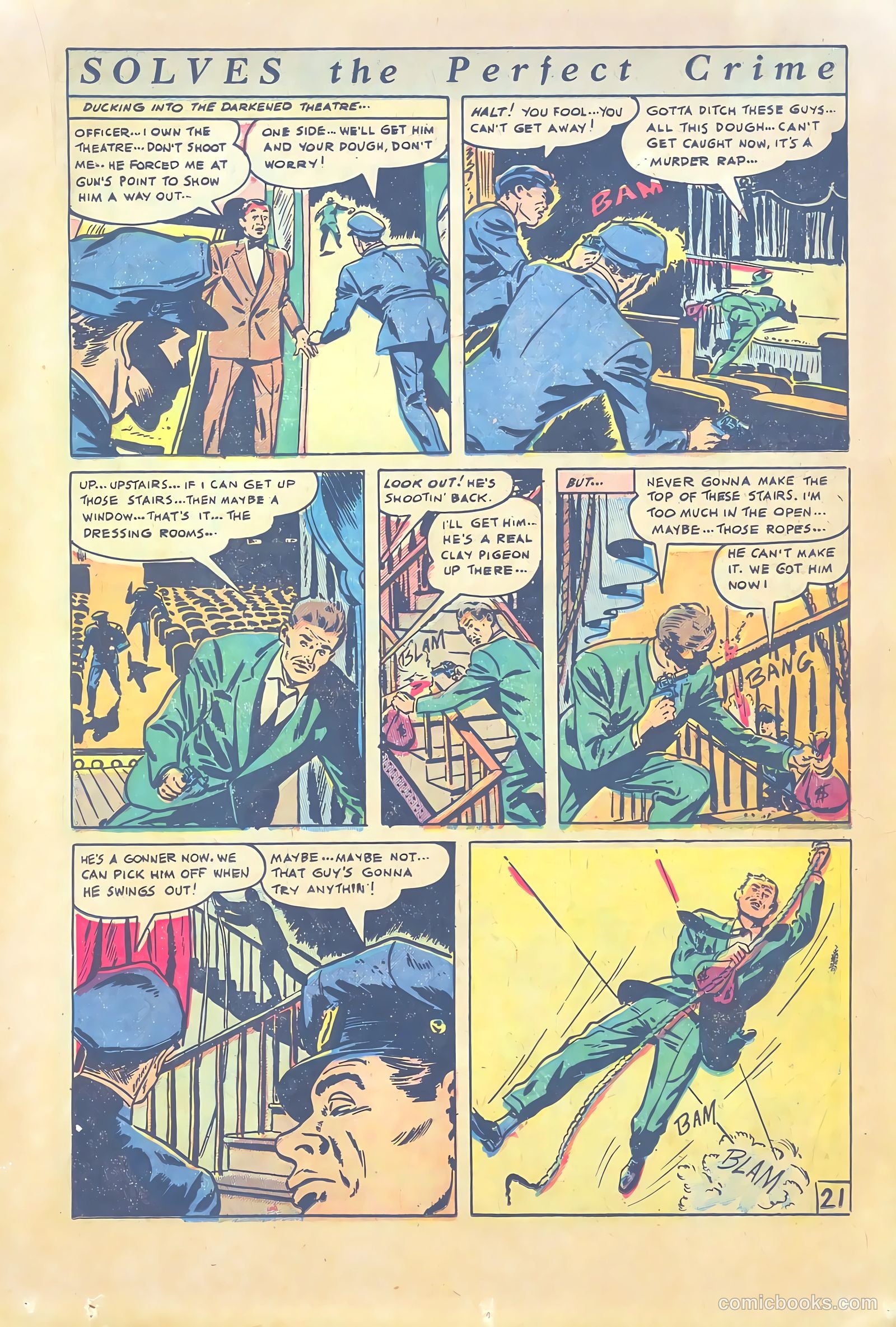 The Perfect Crime #6 (1951) — page 21 of 52