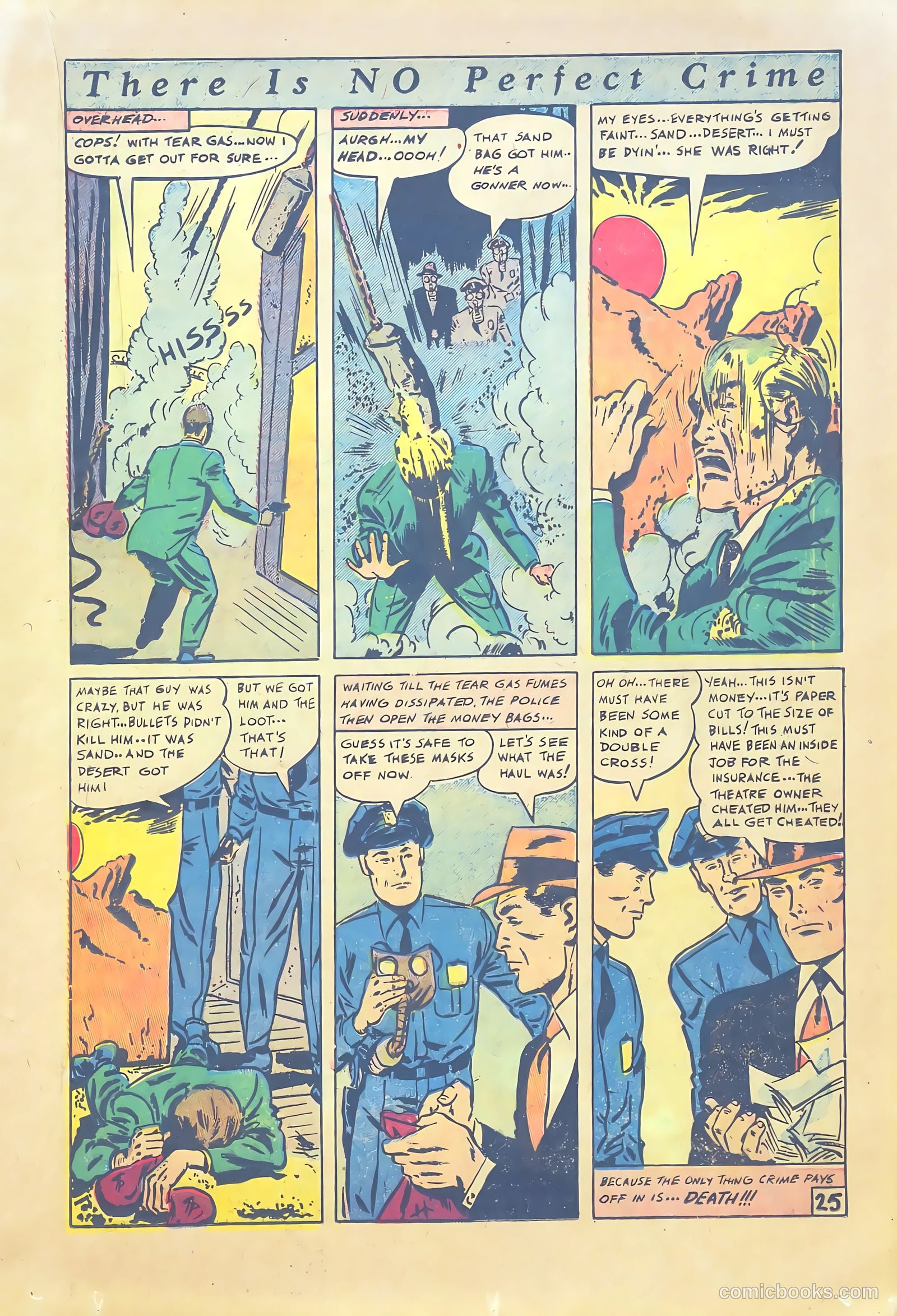 The Perfect Crime #6 (1951) — page 25 of 52