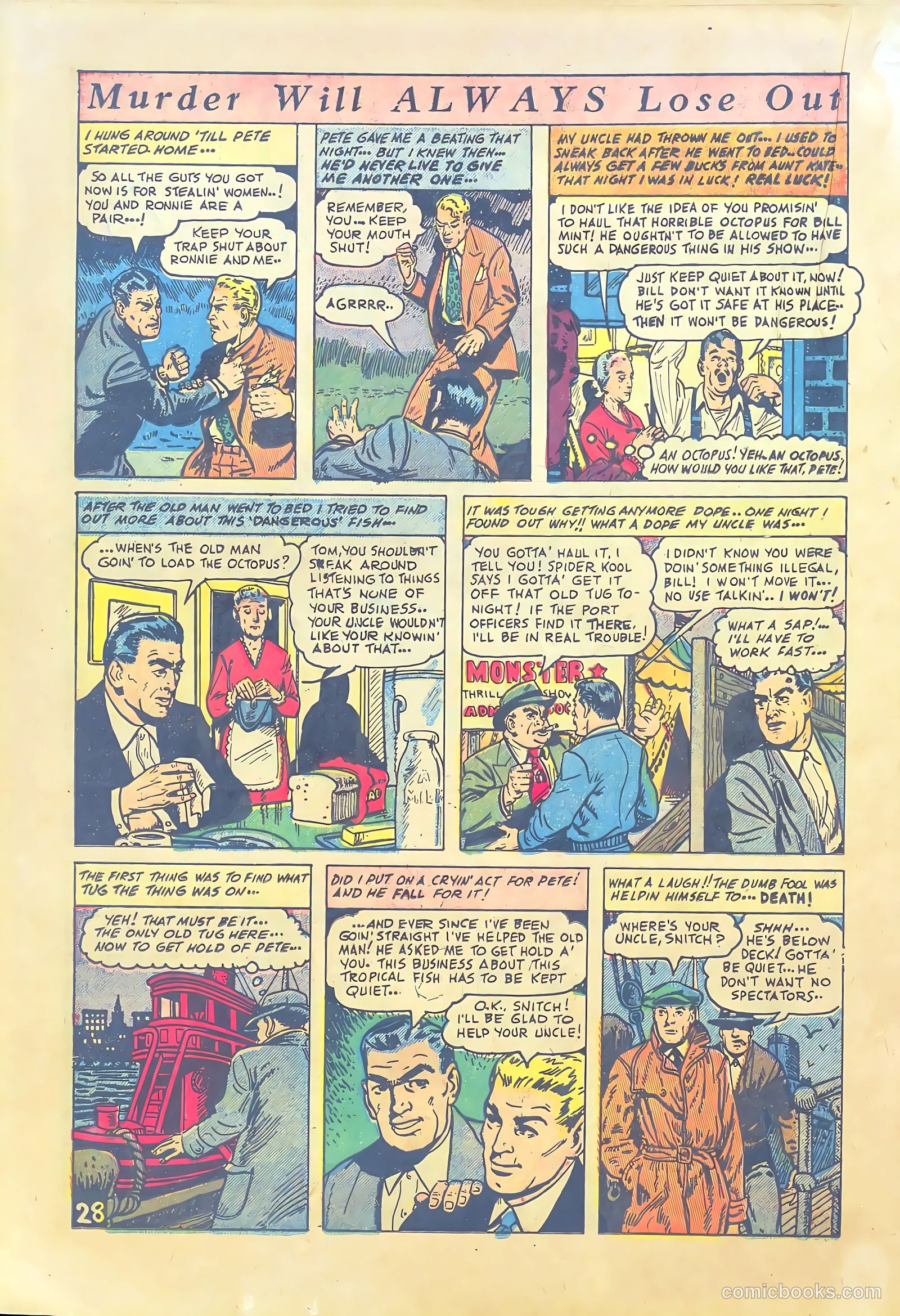 The Perfect Crime #6 (1951) — page 28 of 52