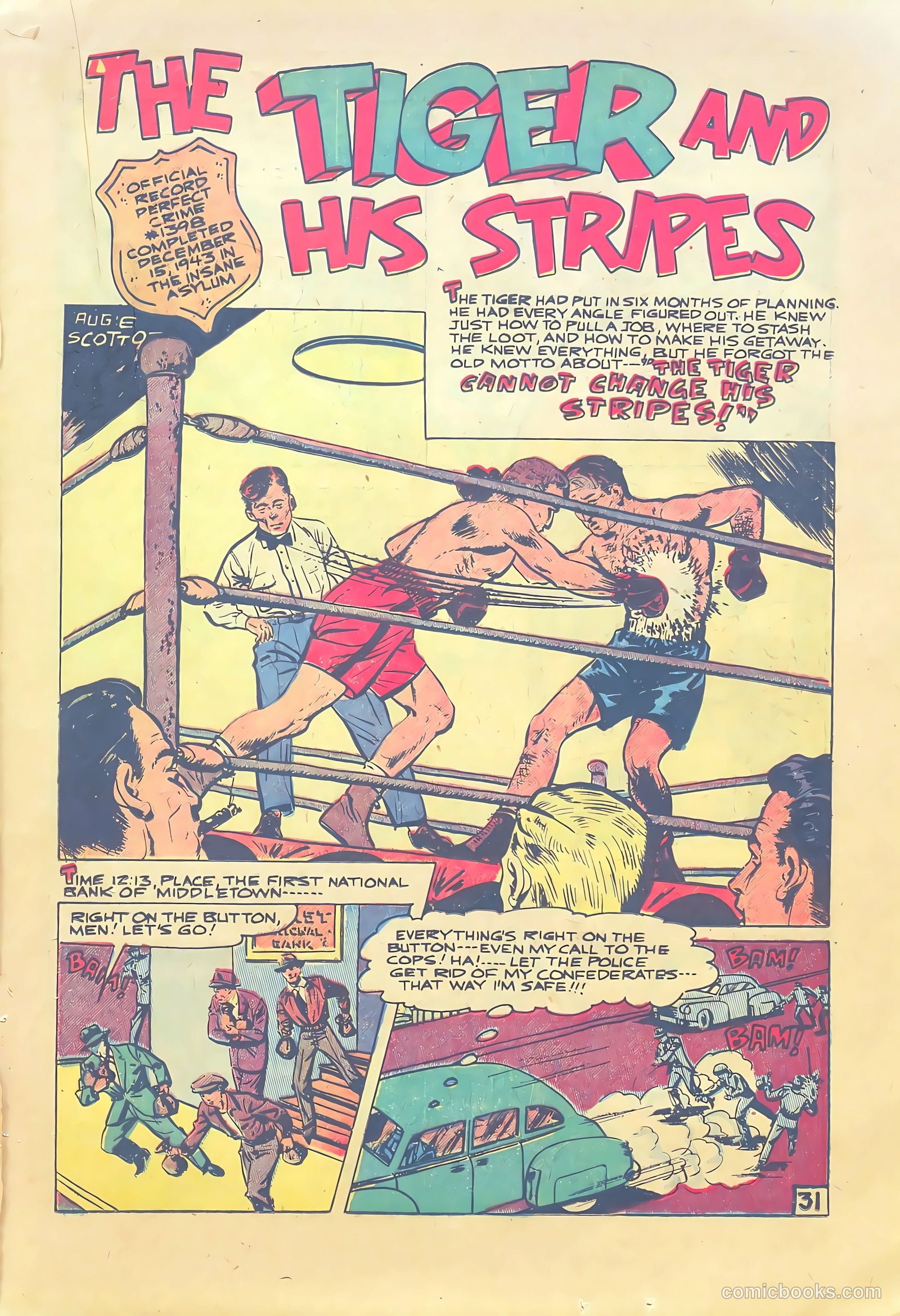 The Perfect Crime #6 (1951) — page 31 of 52