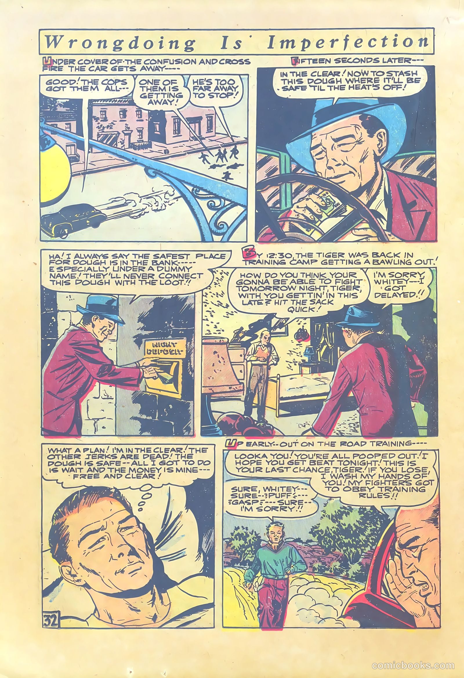 The Perfect Crime #6 (1951) — page 32 of 52