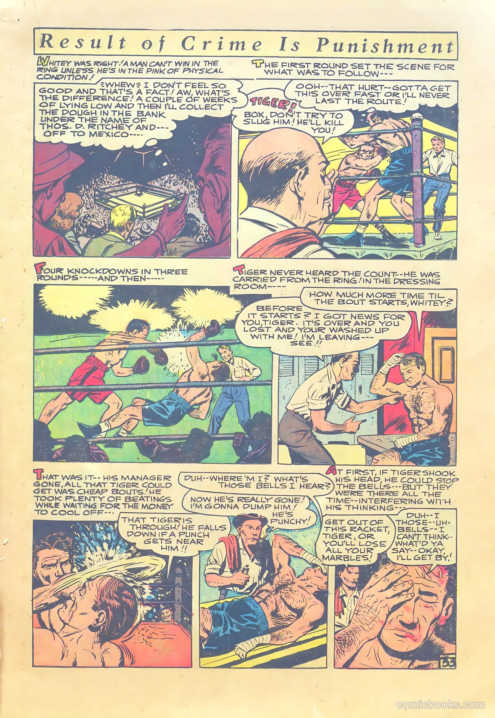 The Perfect Crime #6 (1951) — page 33 of 52