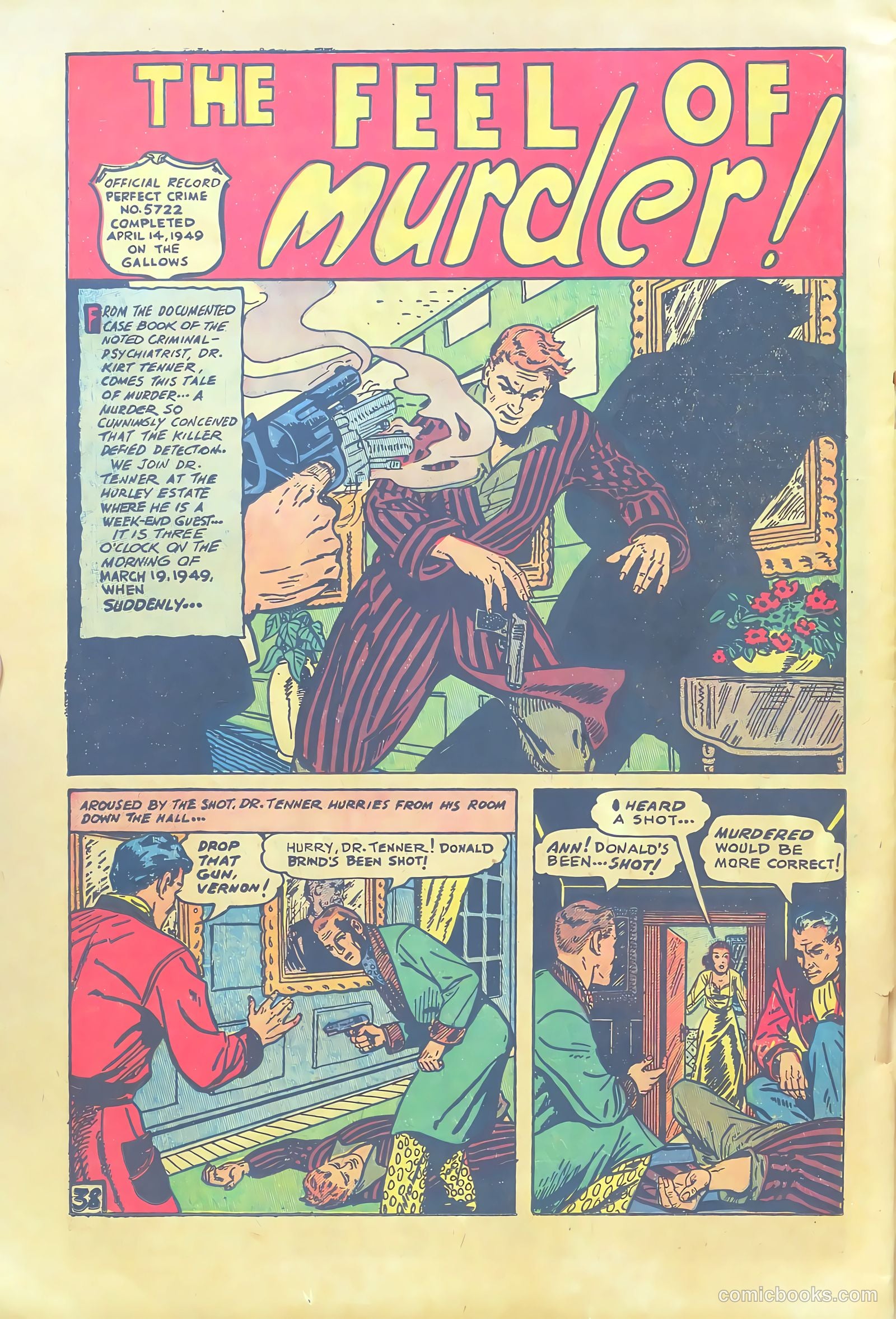 The Perfect Crime #6 (1951) — page 38 of 52