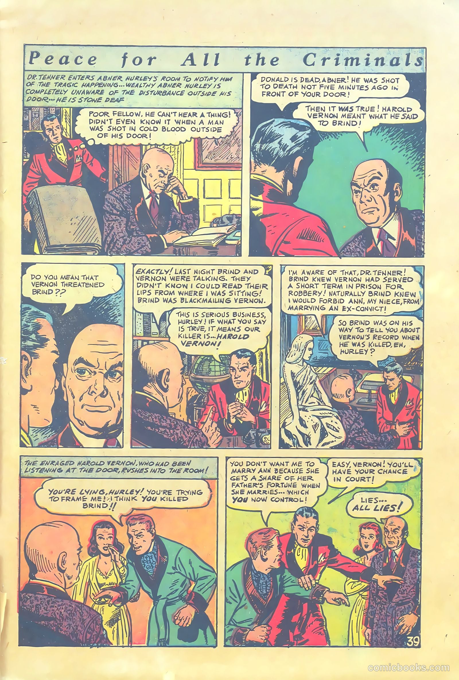The Perfect Crime #6 (1951) — page 39 of 52