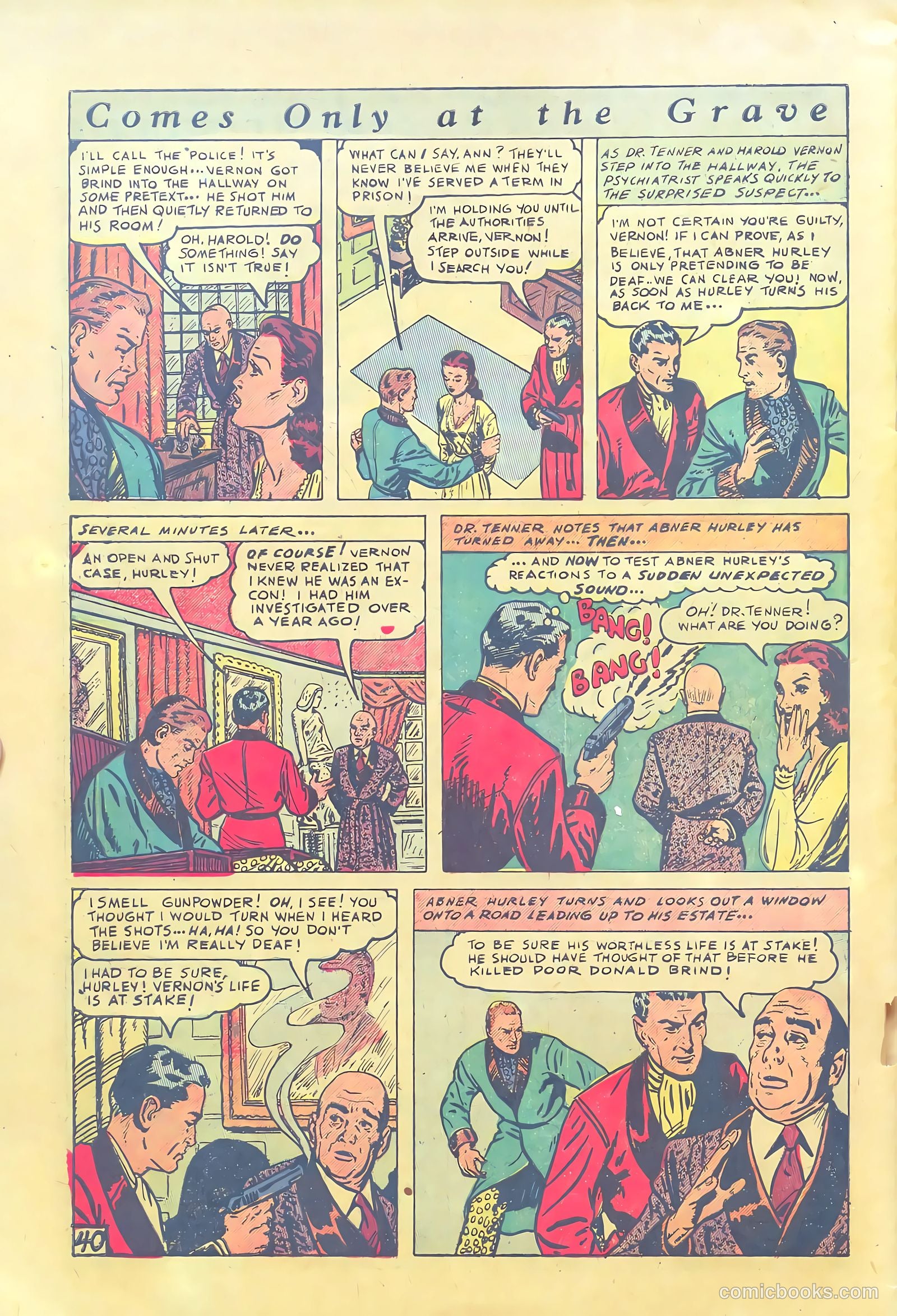 The Perfect Crime #6 (1951) — page 40 of 52