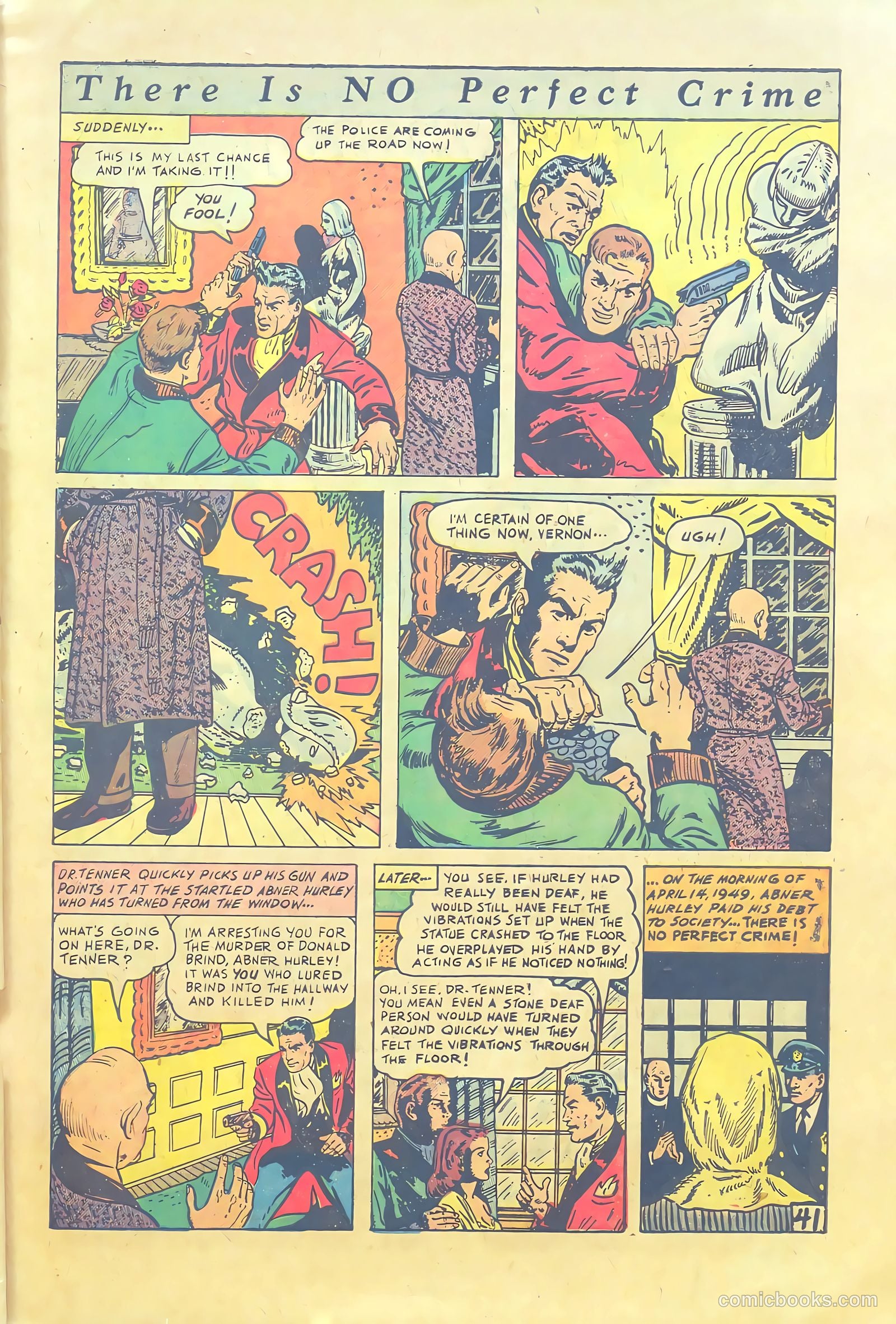 The Perfect Crime #6 (1951) — page 41 of 52