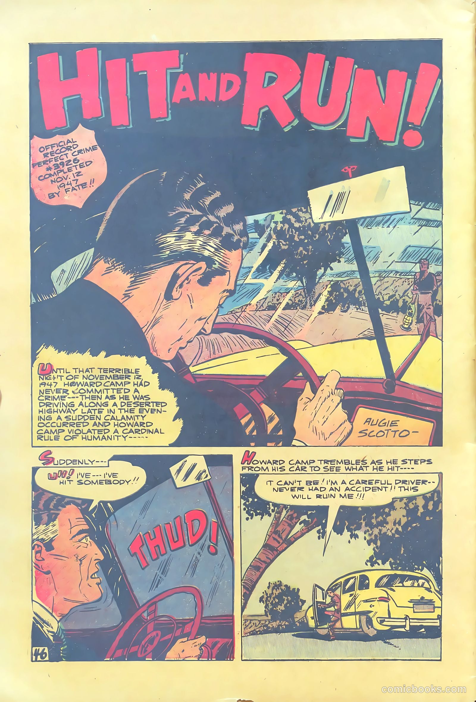 The Perfect Crime #6 (1951) — page 46 of 52