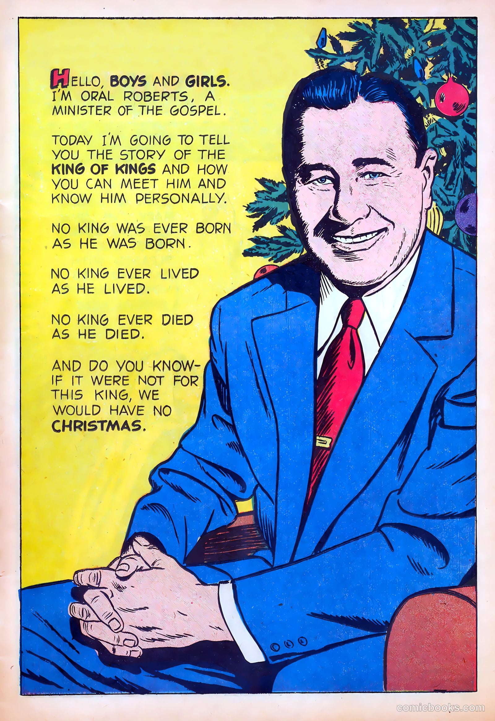 Oral Roberts' True Stories 112 - King of Kings #1 — page 3 of 37