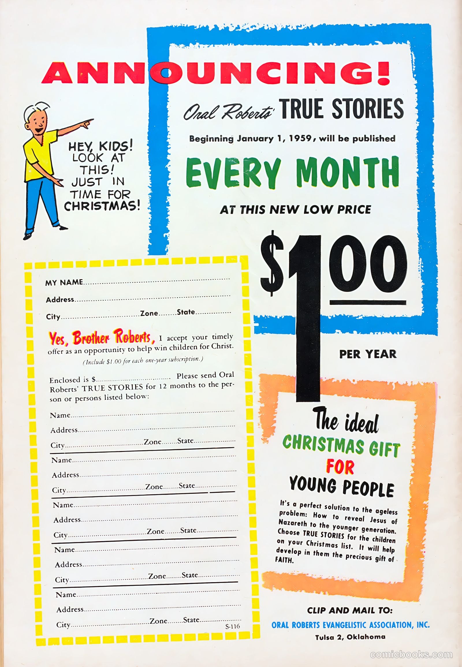Oral Roberts' True Stories 112 - King of Kings #1 — page 36 of 37