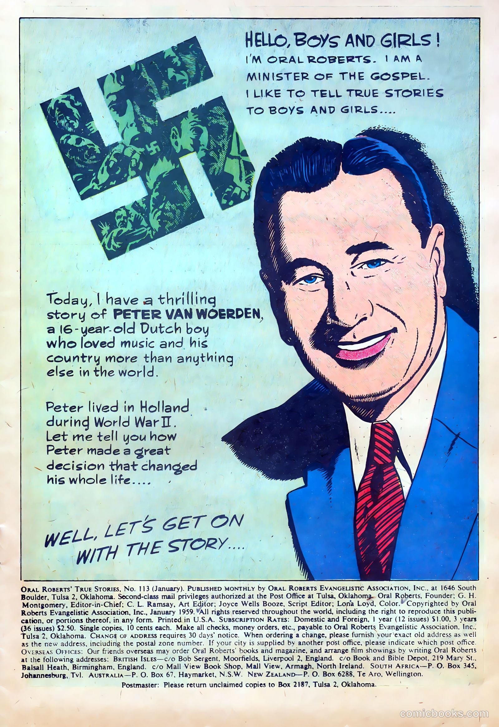 Oral Roberts' True Stories 113 - Song of Freedom Part One #1 — page 3 of 21