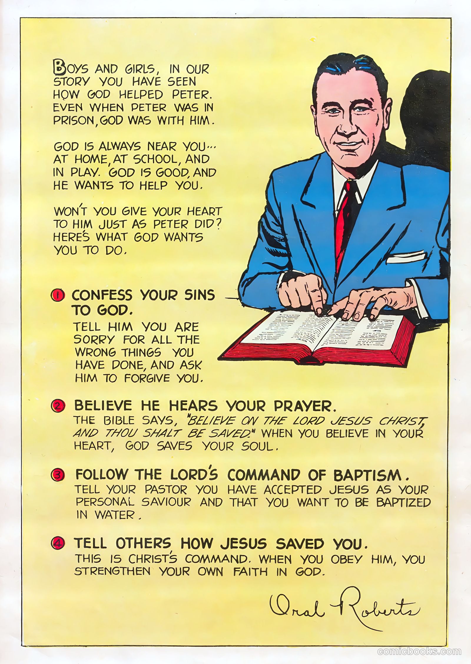 Oral Roberts' True Stories 113 - Song of Freedom Part One #1 — page 20 of 21