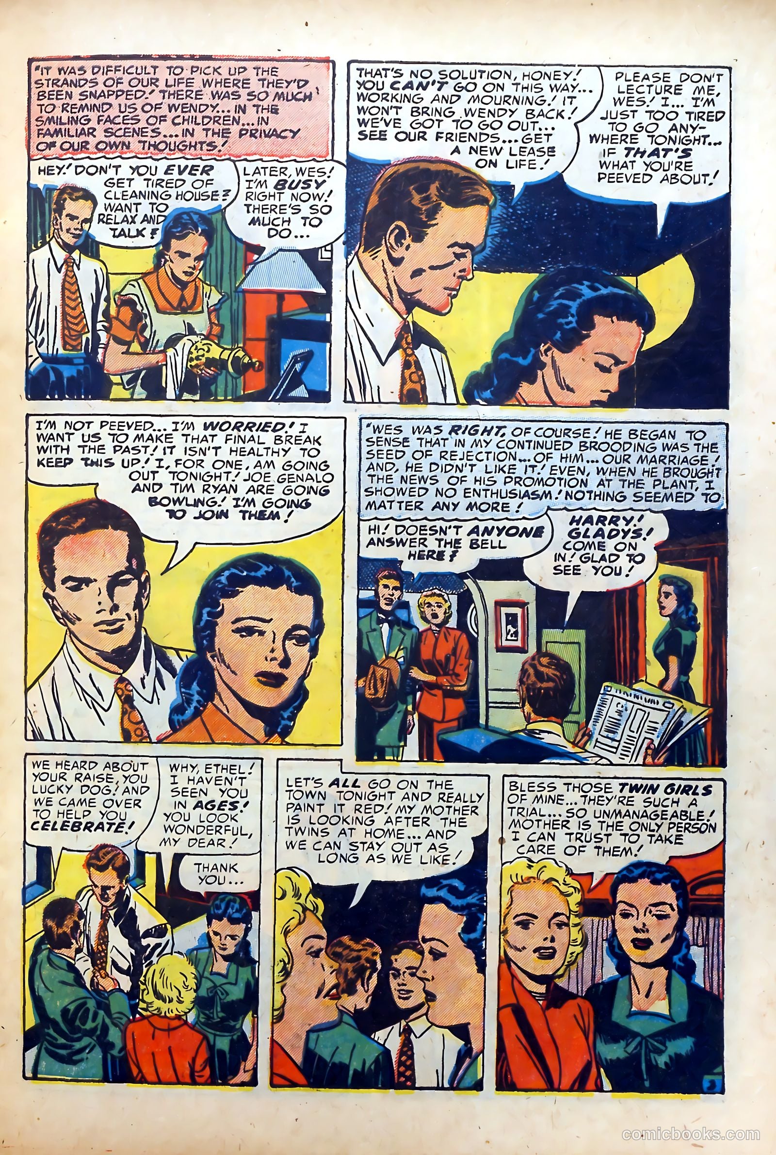 Young Brides #8 (1952) — page 5 of 36