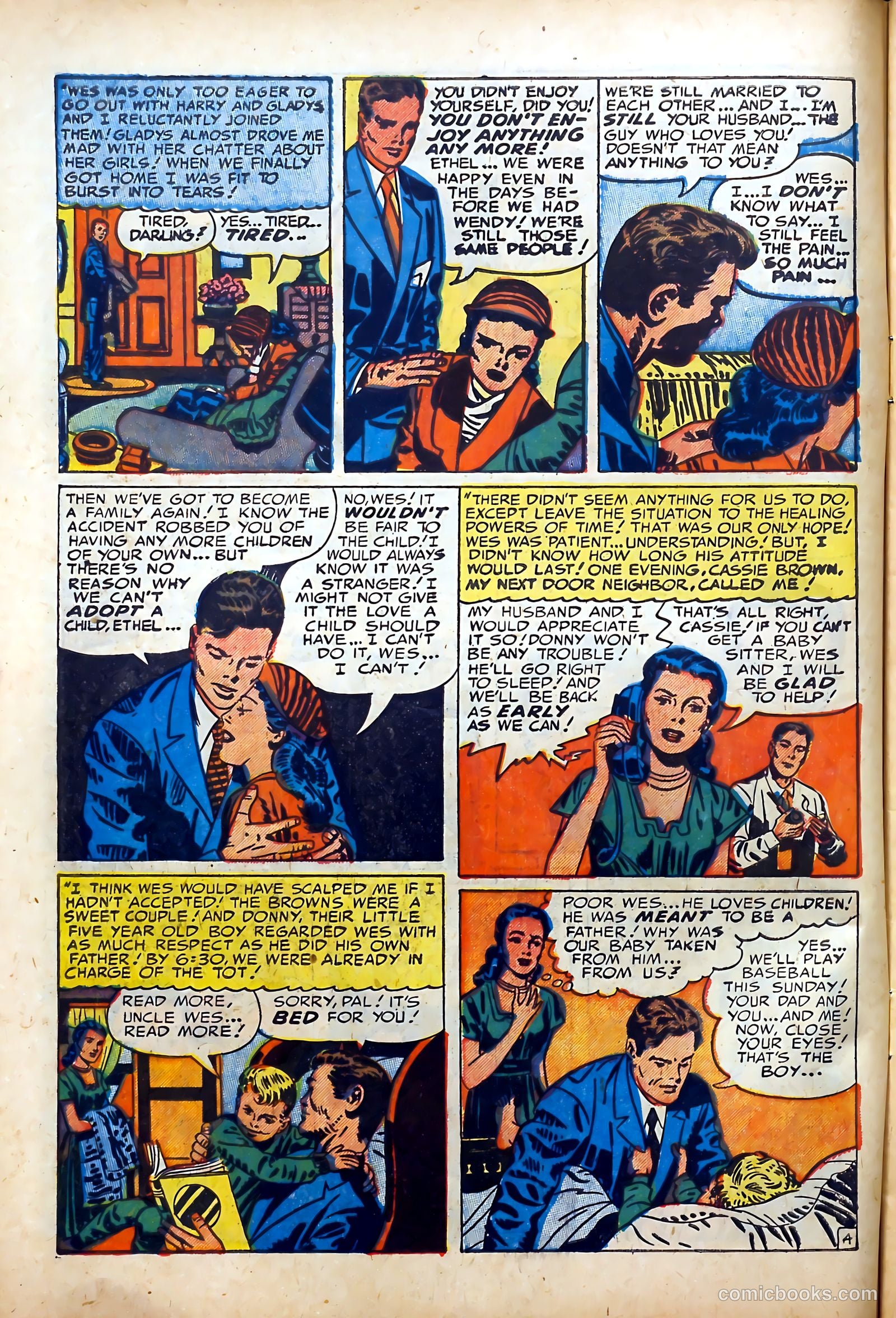 Young Brides #8 (1952) — page 6 of 36