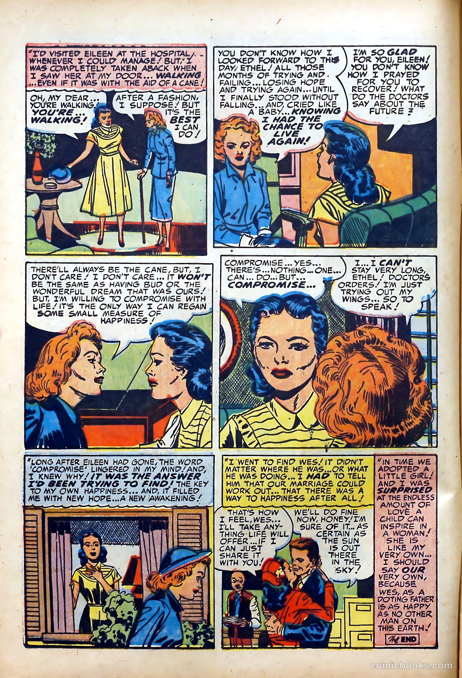 Young Brides #8 (1952) — page 8 of 36