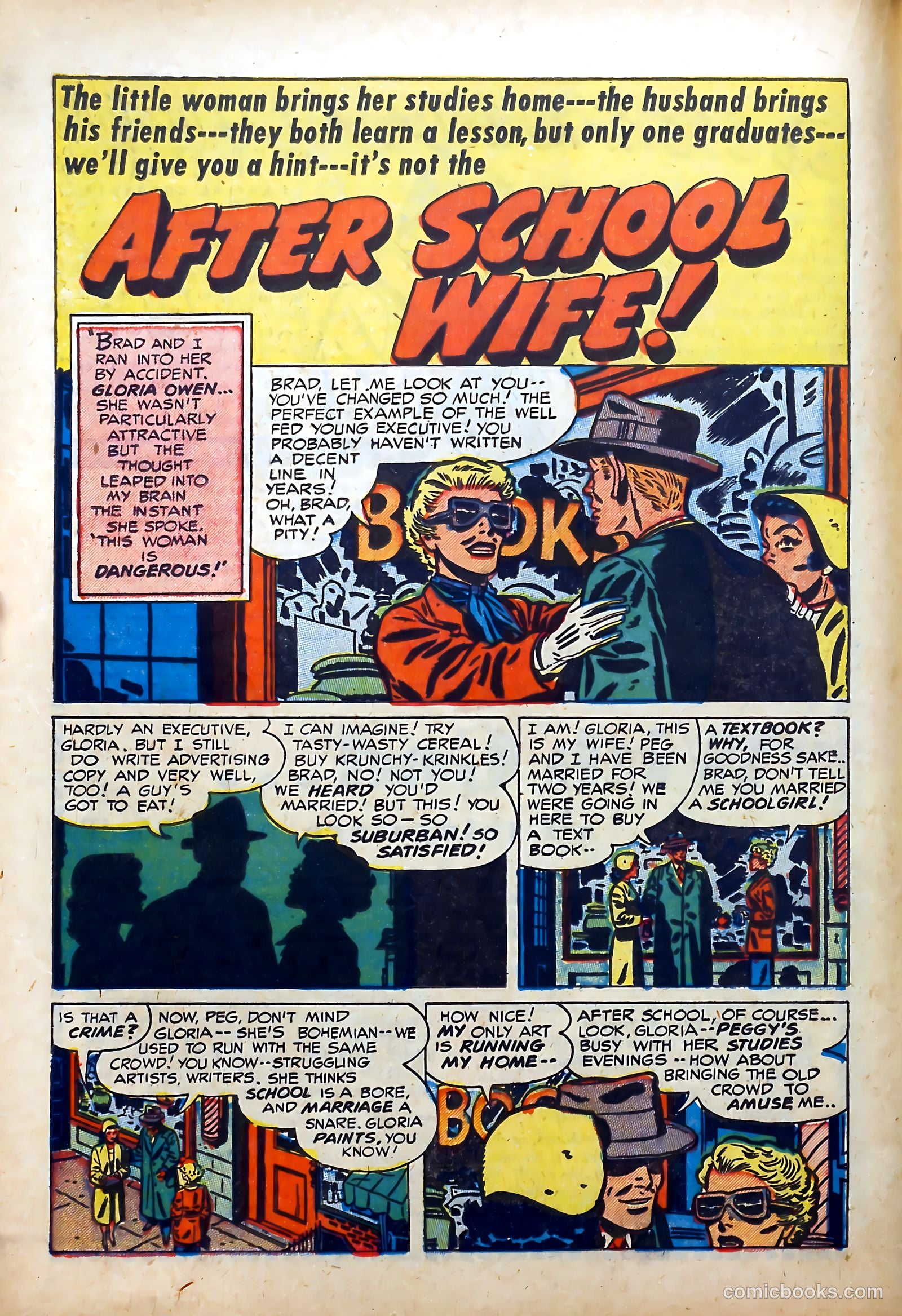 Young Brides #8 (1952) — page 18 of 36