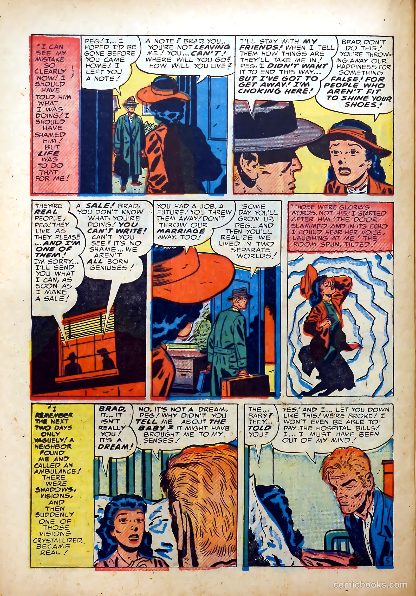 Young Brides #8 (1952) — page 22 of 36