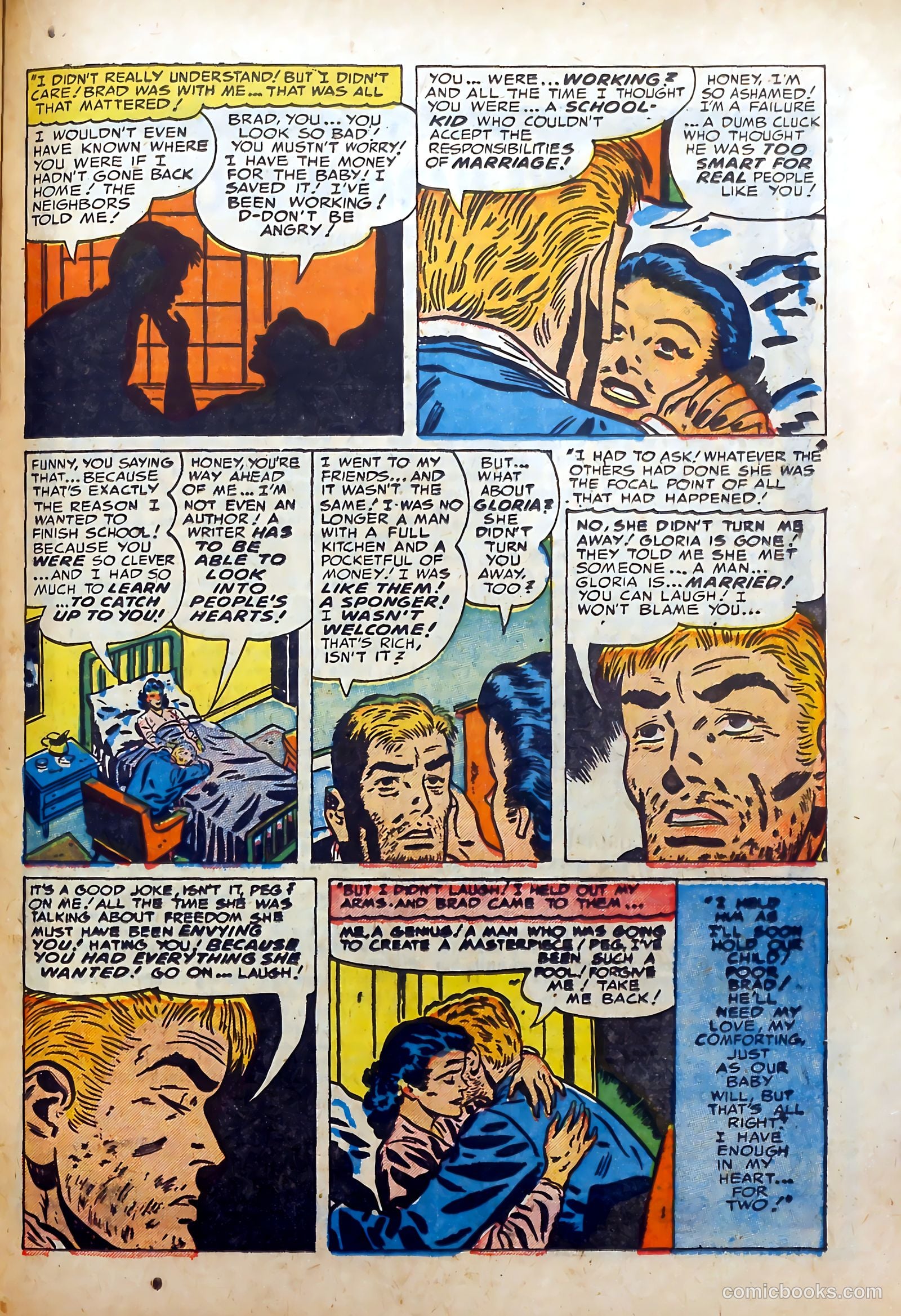 Young Brides #8 (1952) — page 23 of 36
