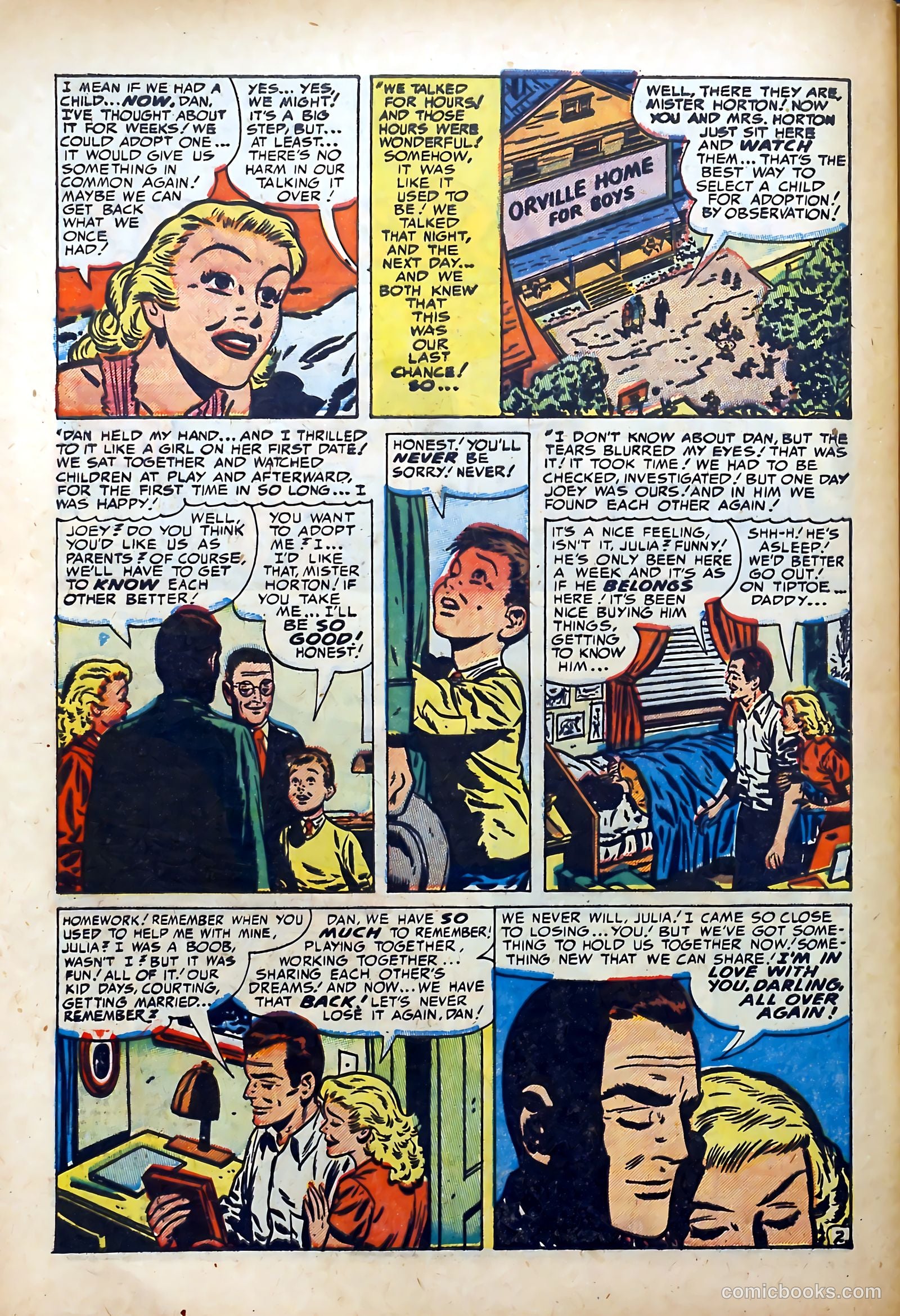 Young Brides #8 (1952) — page 28 of 36
