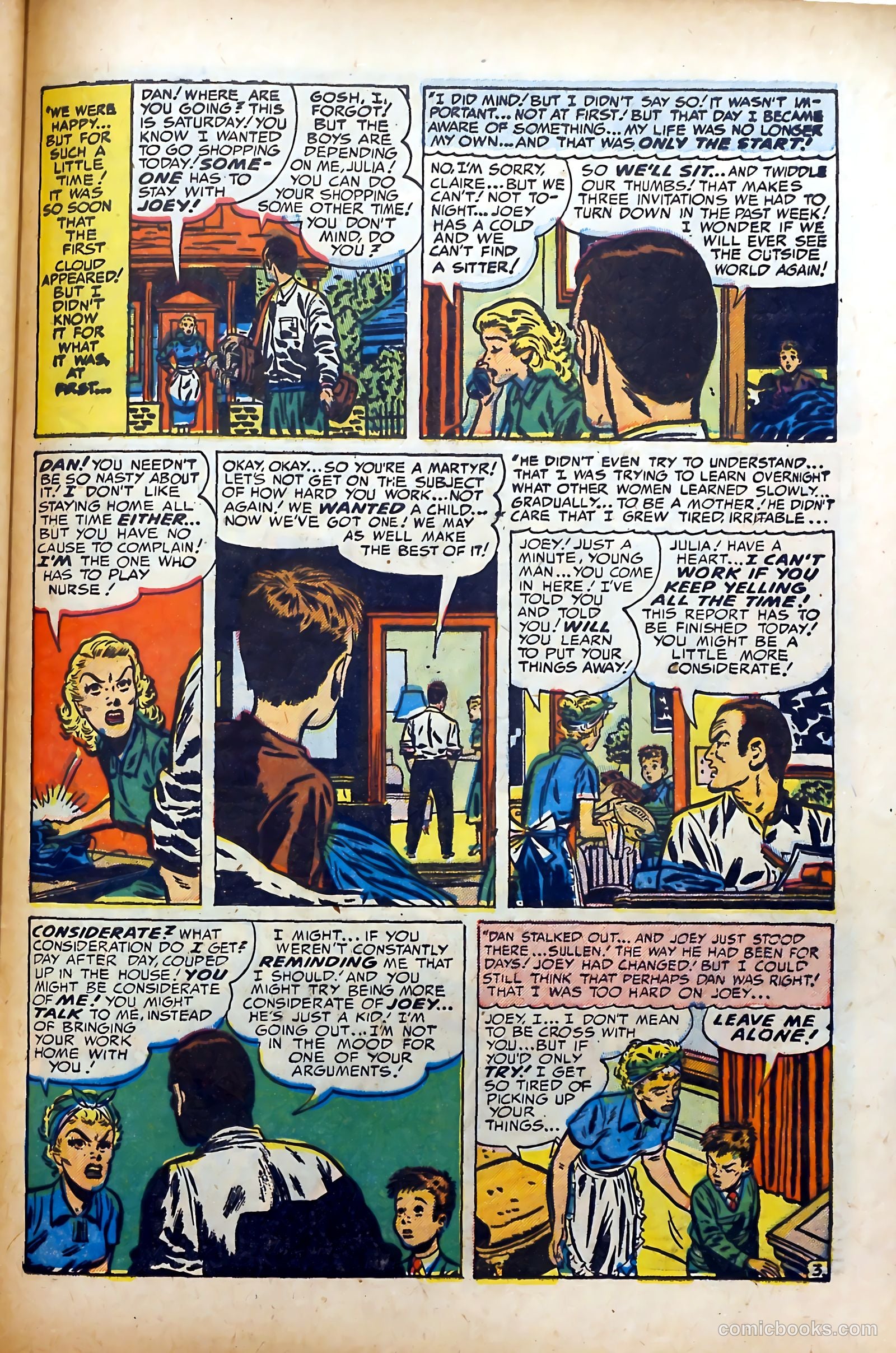 Young Brides #8 (1952) — page 29 of 36