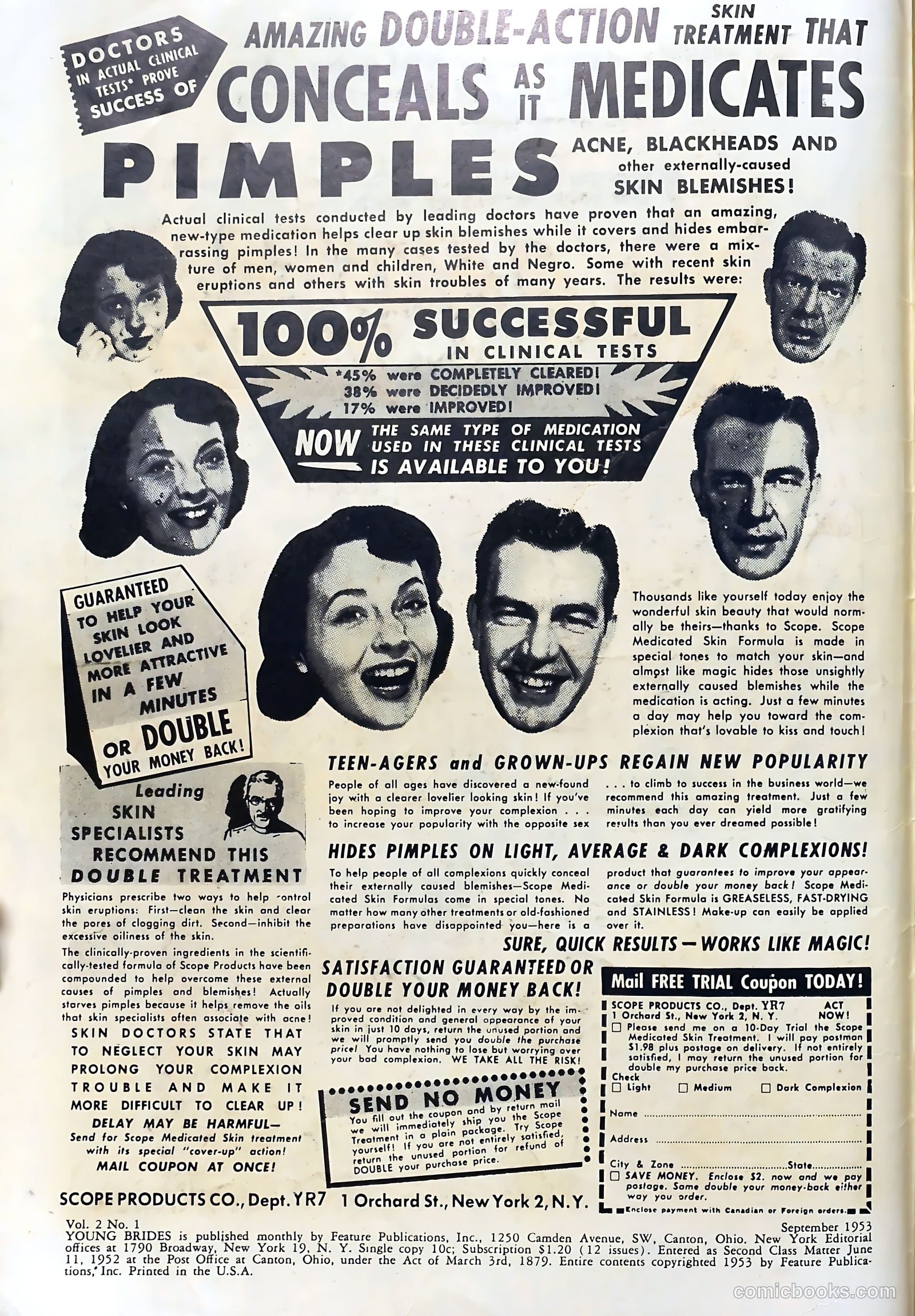 Young Brides #7 (1952) — page 2 of 36