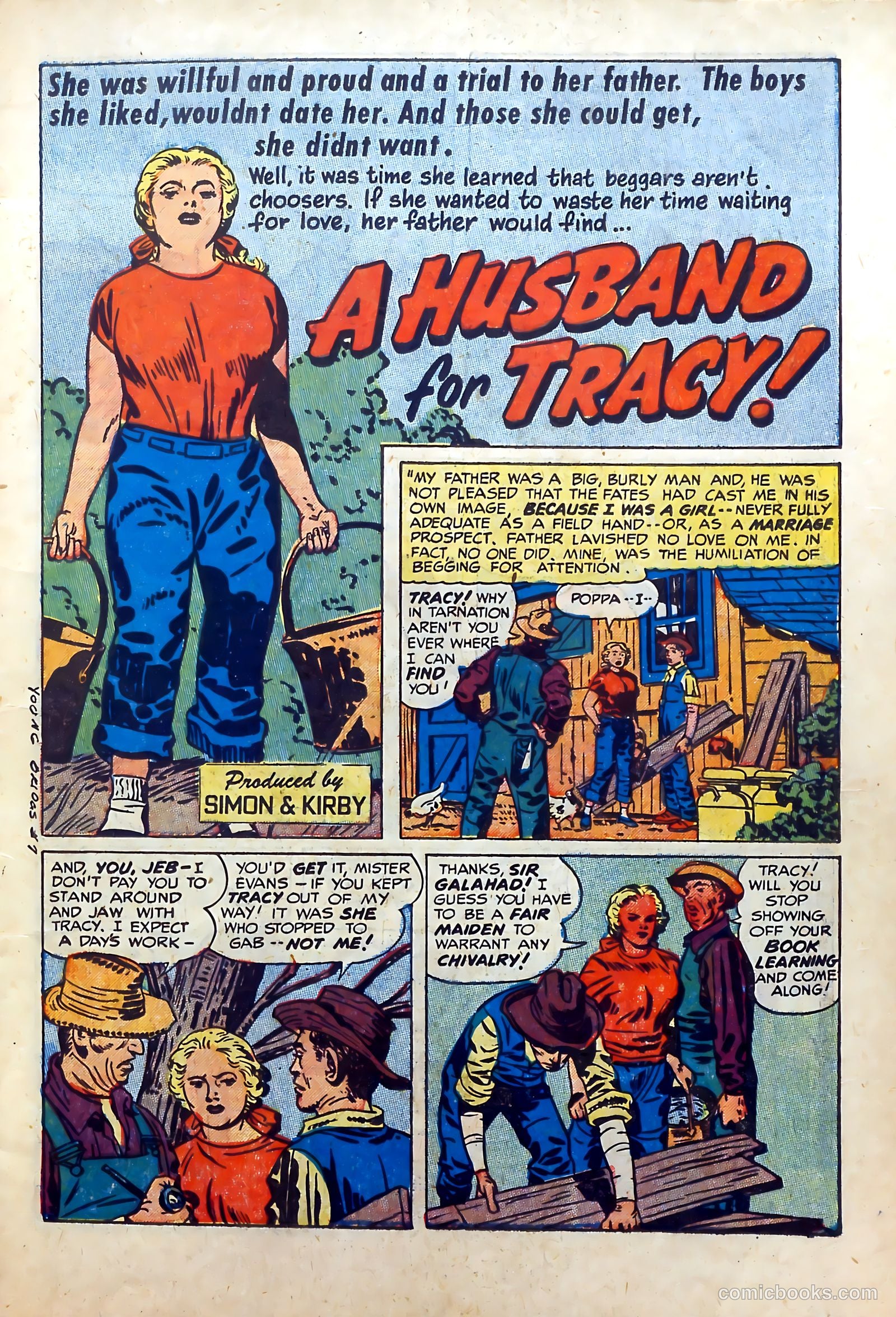 Young Brides #7 (1952) — page 3 of 36
