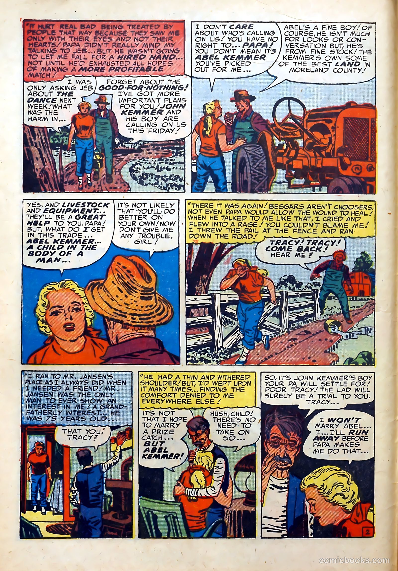 Young Brides #7 (1952) — page 4 of 36