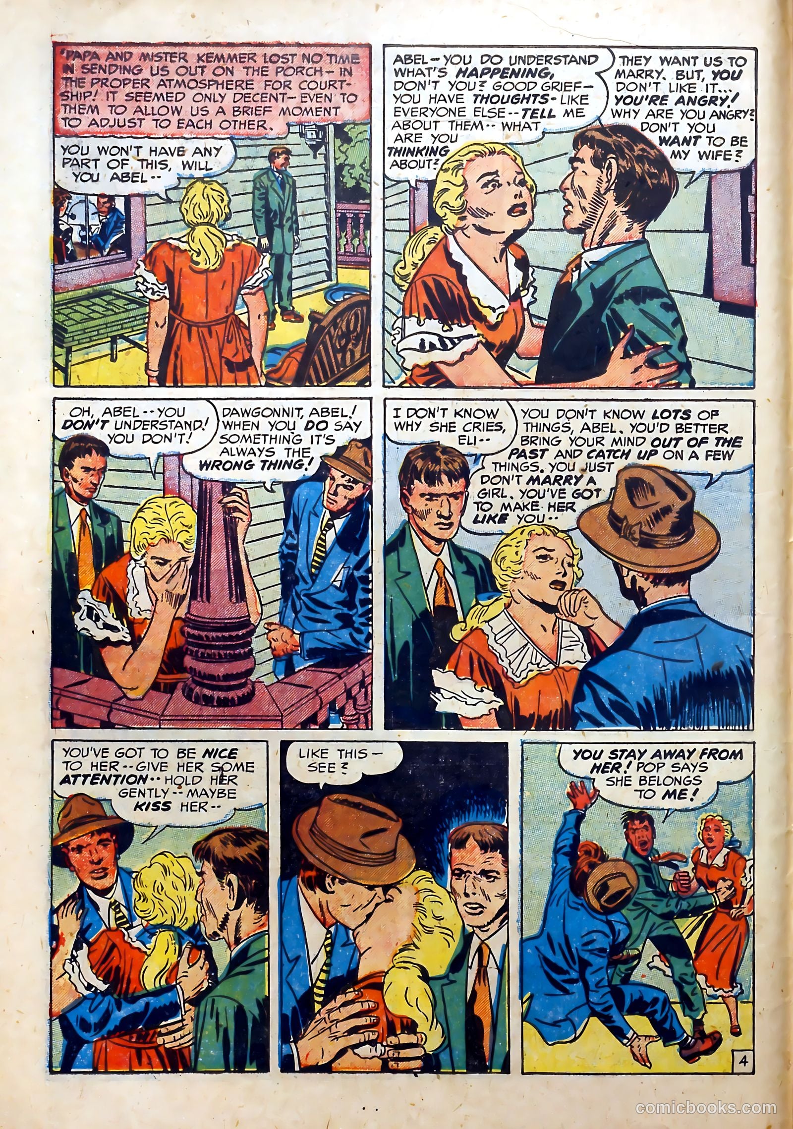 Young Brides #7 (1952) — page 6 of 36