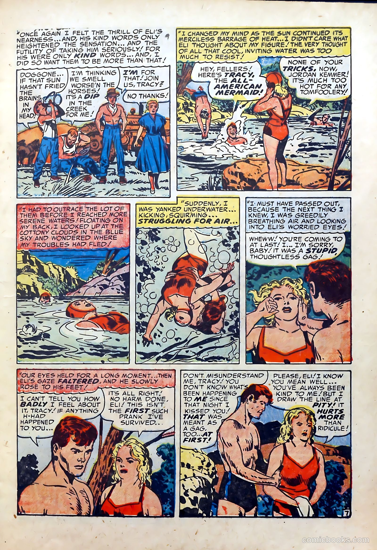 Young Brides #7 (1952) — page 9 of 36